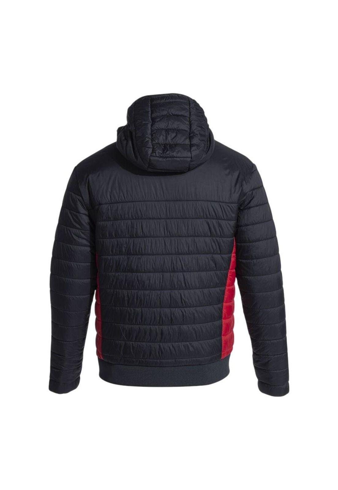 Chaqueta Hombre Bomber Urban V Negro Rojo Joma-1