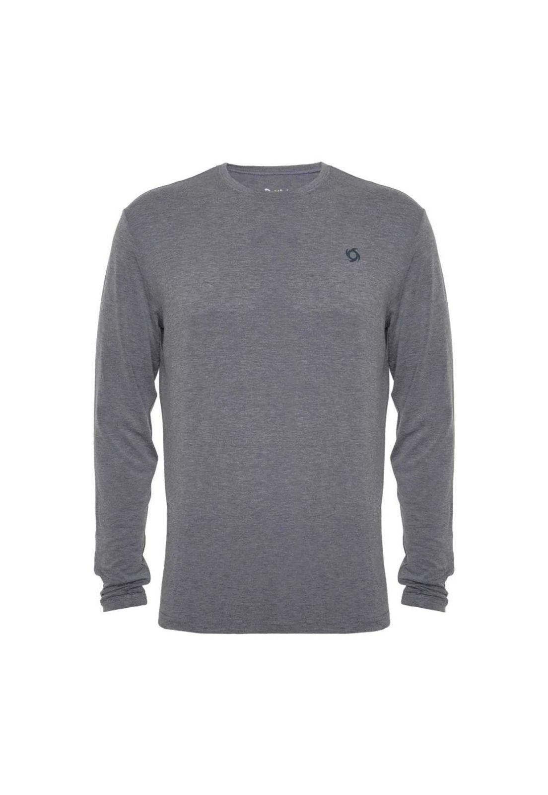 Polera Primera Capa Hombre Thermoactive Gris Doite-0