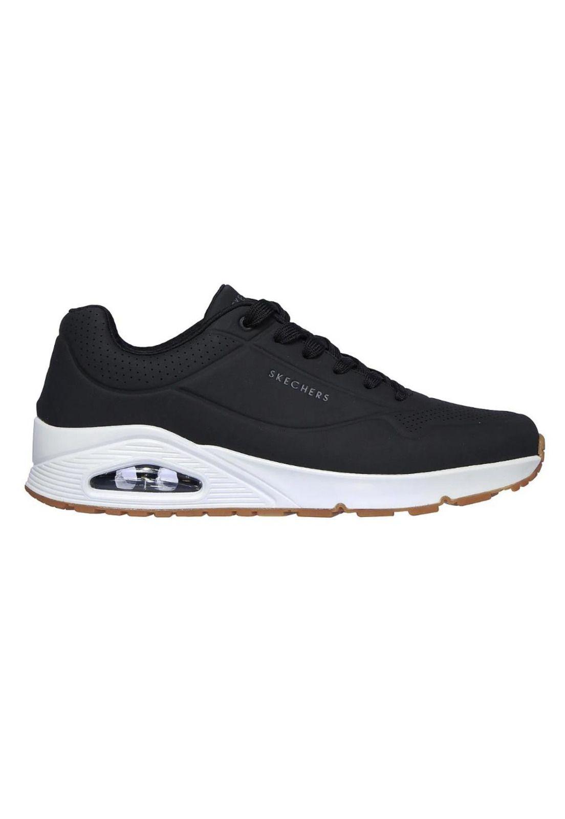 Zapatilla Hombre Stand On Air Negro Skechers-0