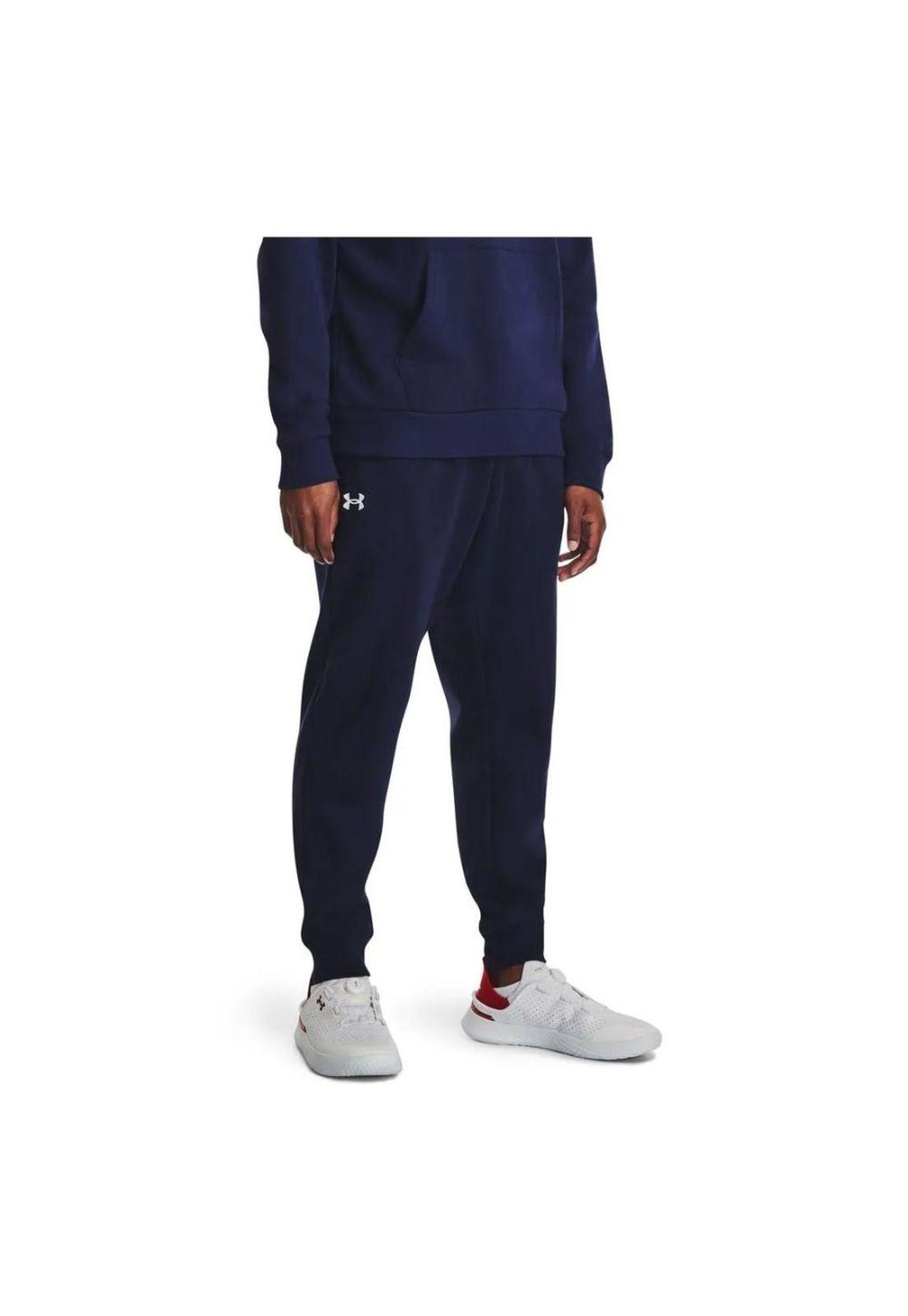 Pantalón Hombre UA Rival Azul Under Armour-2