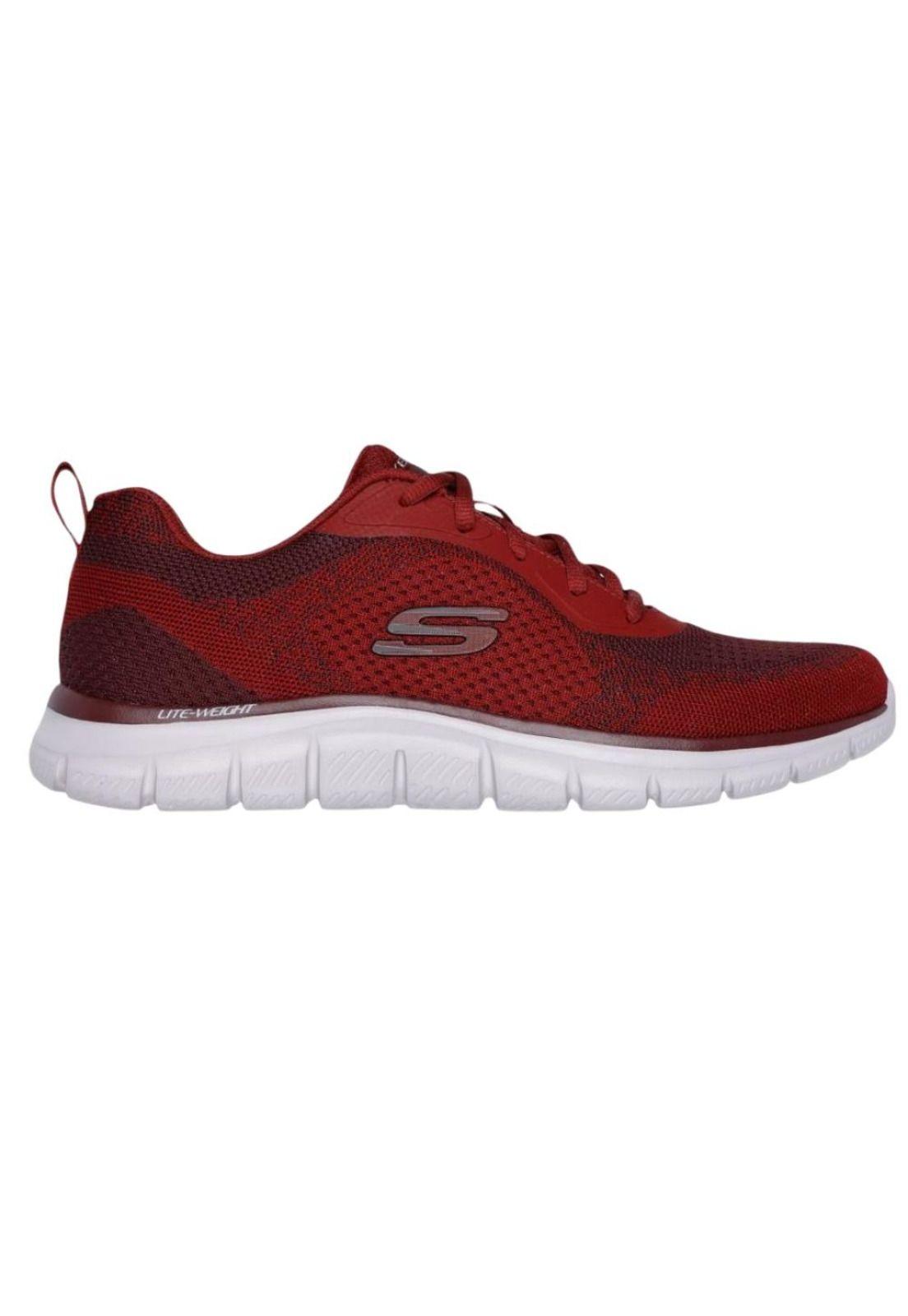 Zapatilla Hombre Track Glendor Rojo Skechers-0
