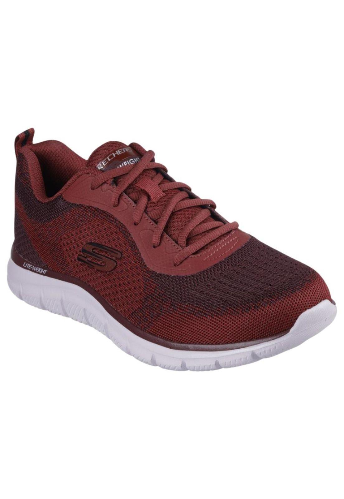 Zapatilla Hombre Track Glendor Rojo Skechers-1