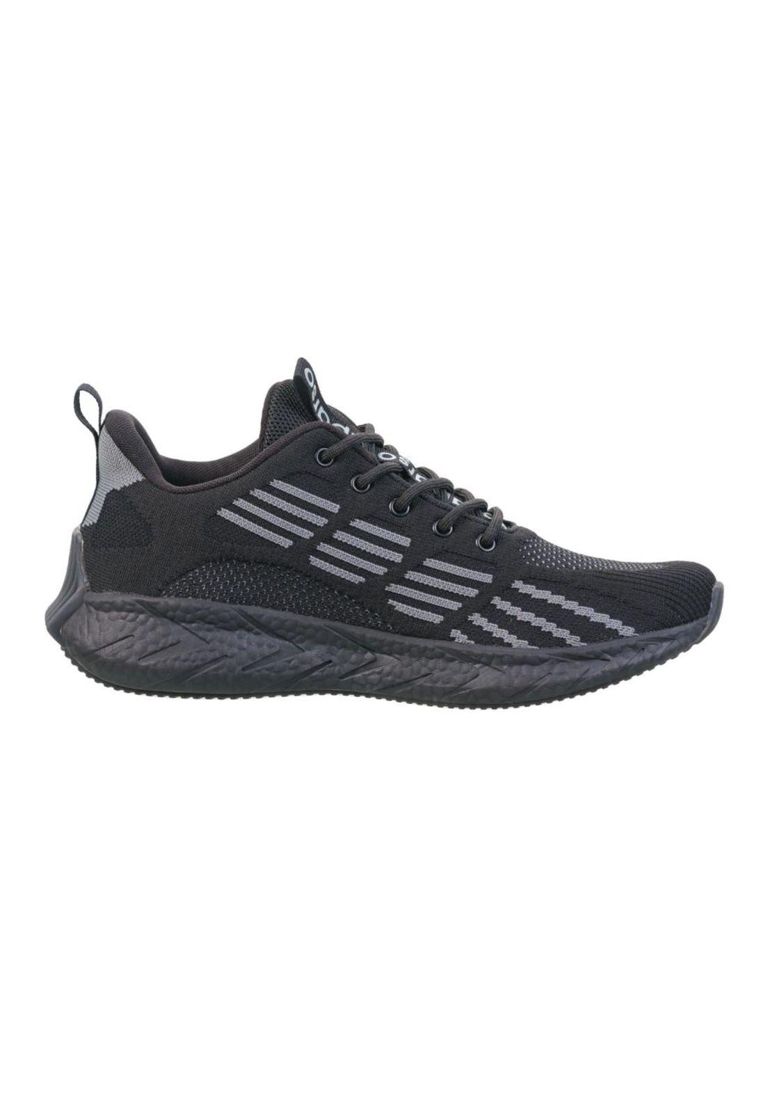 Zapatilla Respirable Hombre Macfly II Negra Aparso-1