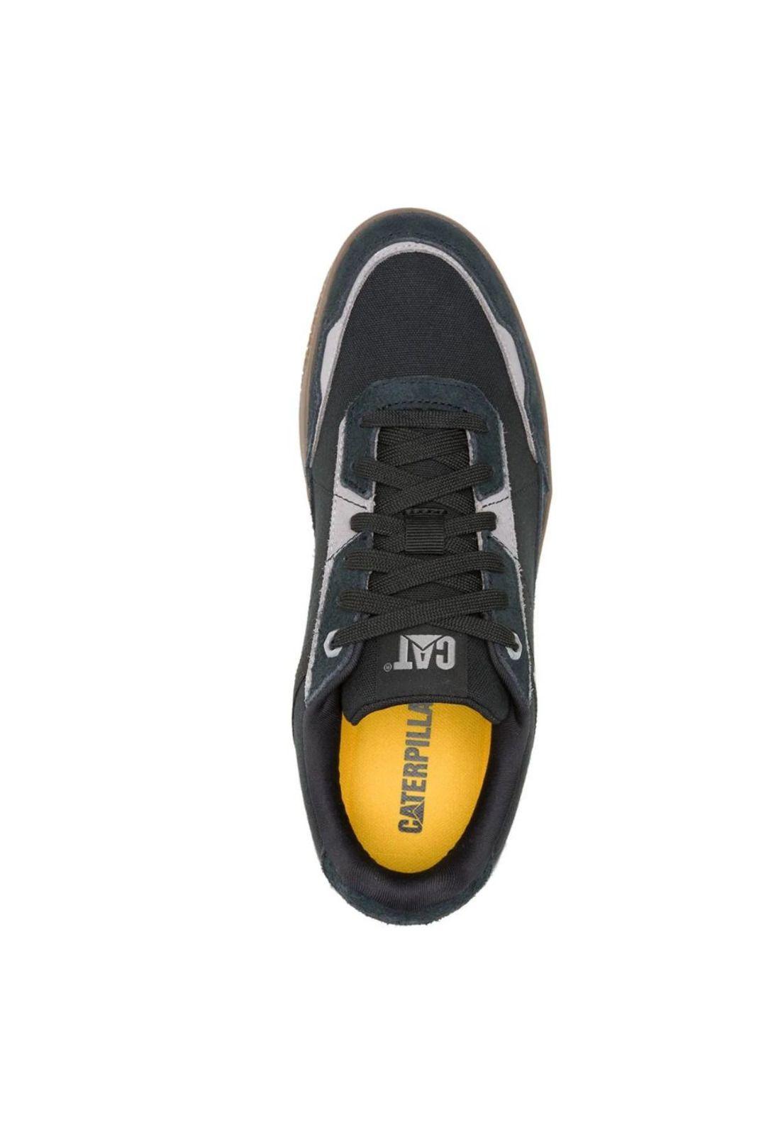 Zapatilla Hombre Pause Retro Canvas Negro Cat-2