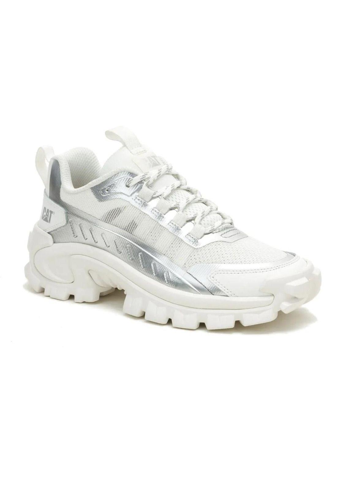Zapatilla Mujer Intruder Lightning Blanco Cat-1