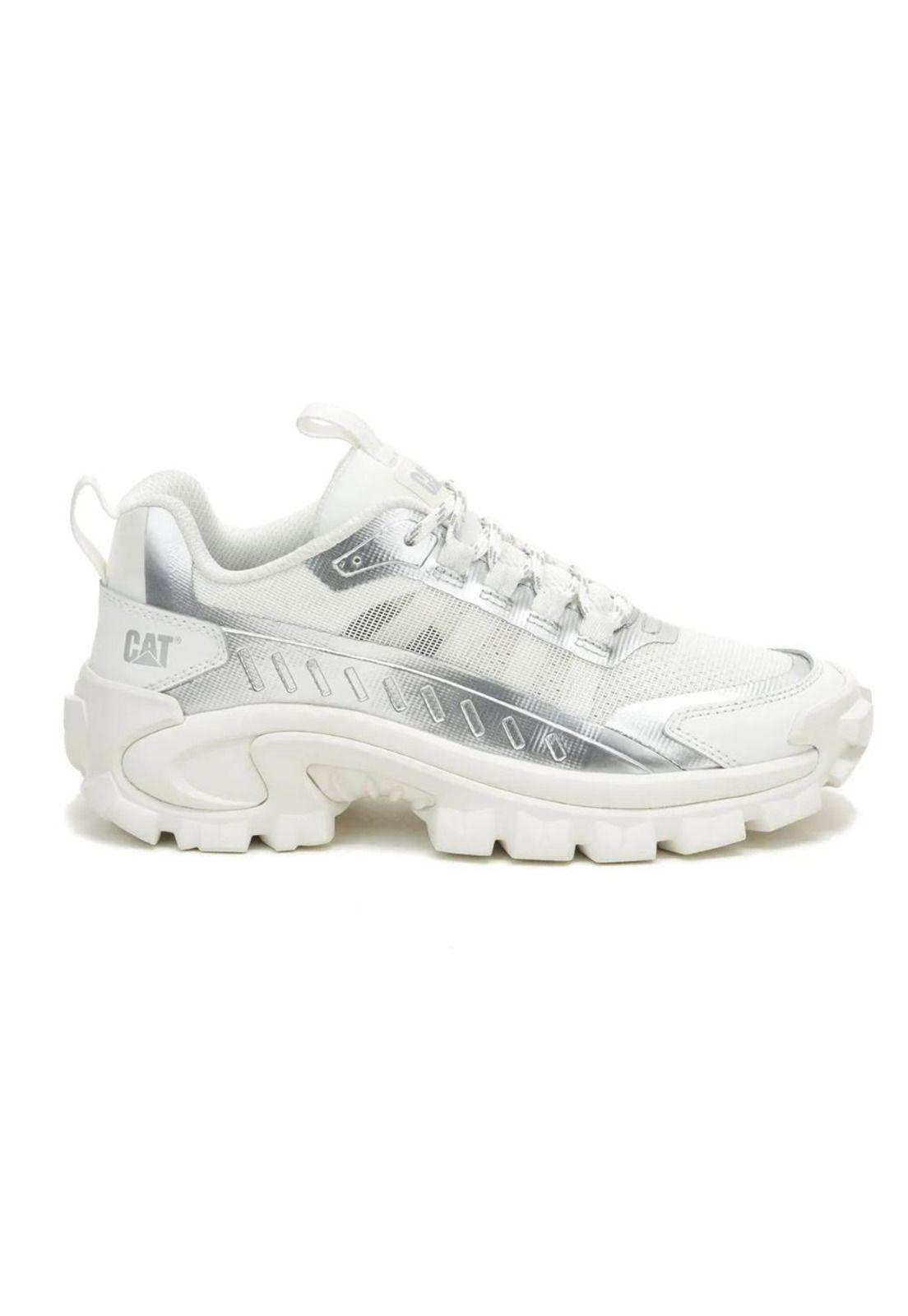 Zapatilla Mujer Intruder Lightning Blanco Cat-0