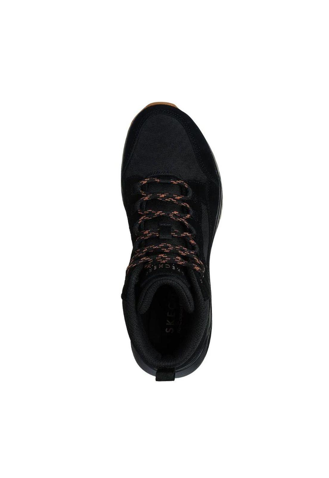 Zapatilla Mujer Street Hikes Negro Skeckers-2