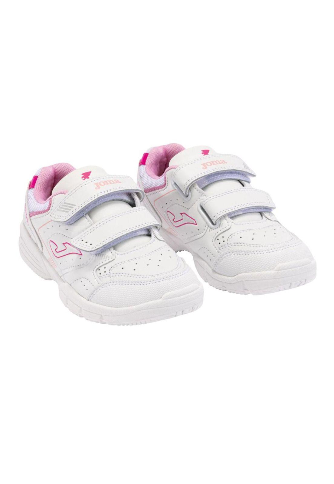 Zapatilla Kids W.School Blanco Rosa Joma-1