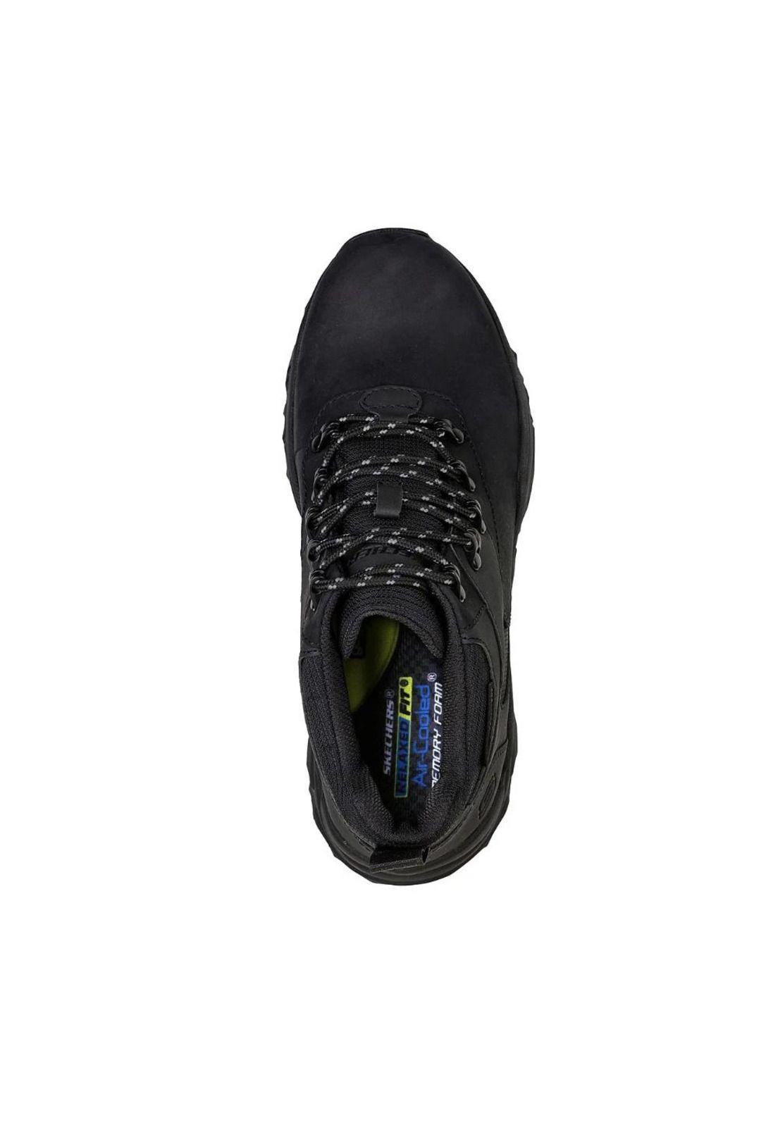 Botín Hombre Terraform Negro Skechers-2