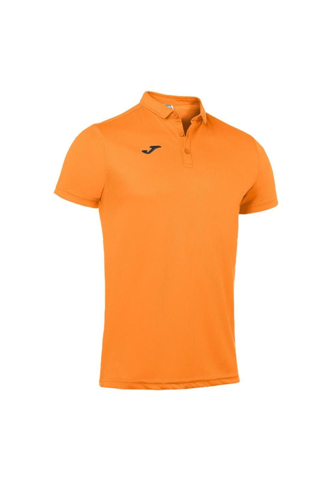 Polera Polo Hombre Hobby Naranjo Joma-0