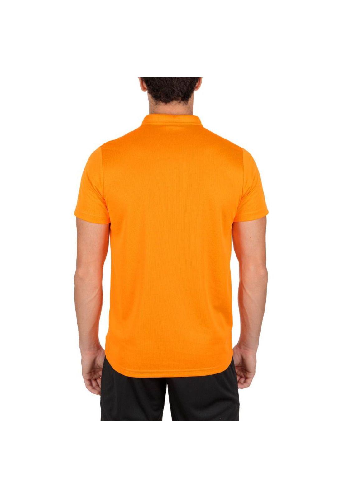 Polera Polo Hombre Hobby Naranjo Joma-2