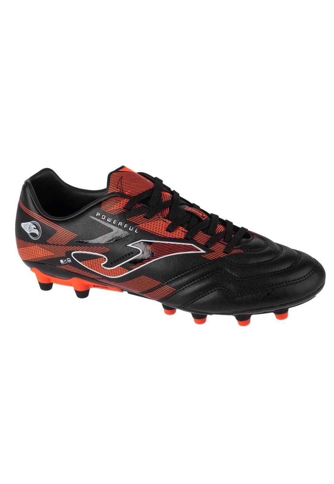 Zapatilla Fútbol FG Hombre Powerful Negro Joma-1