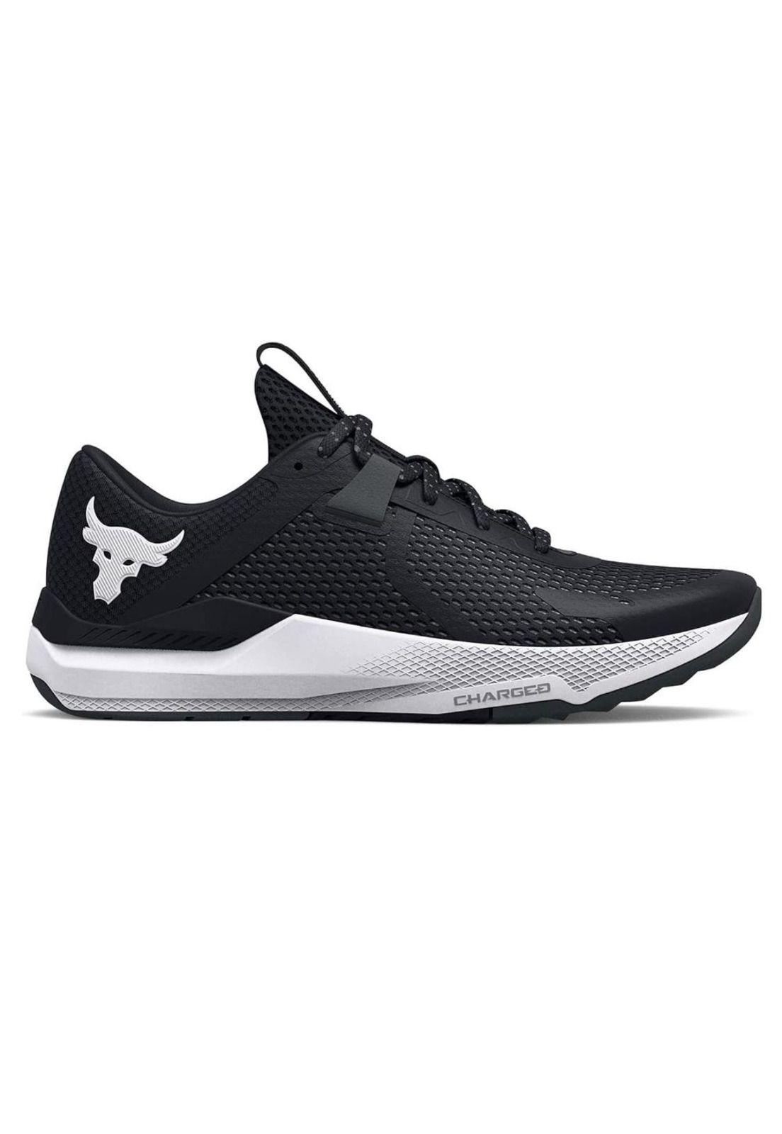Zapatilla Hombre Print Project Rock Negro Under Armour-0