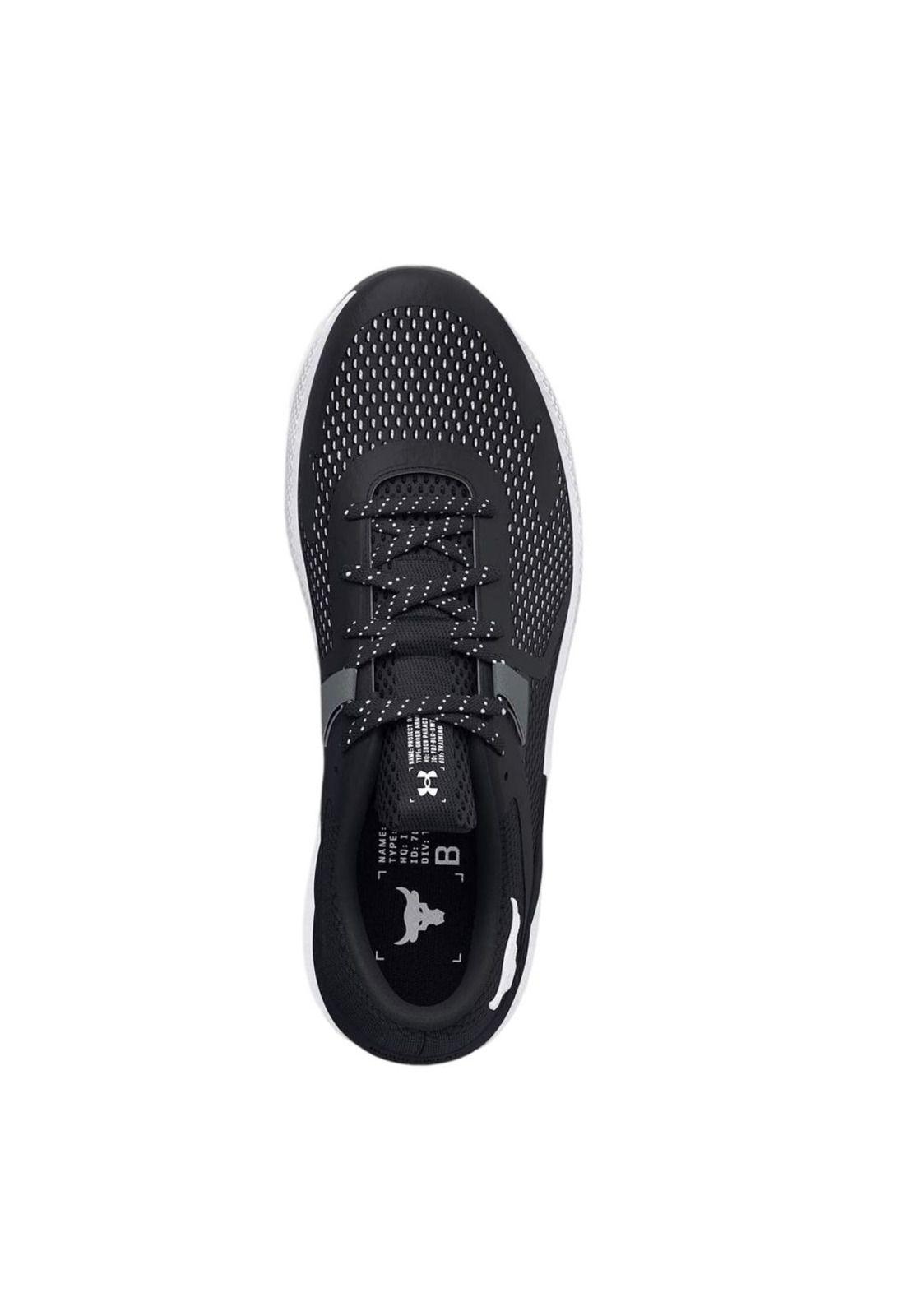Zapatilla Hombre Print Project Rock Negro Under Armour-2