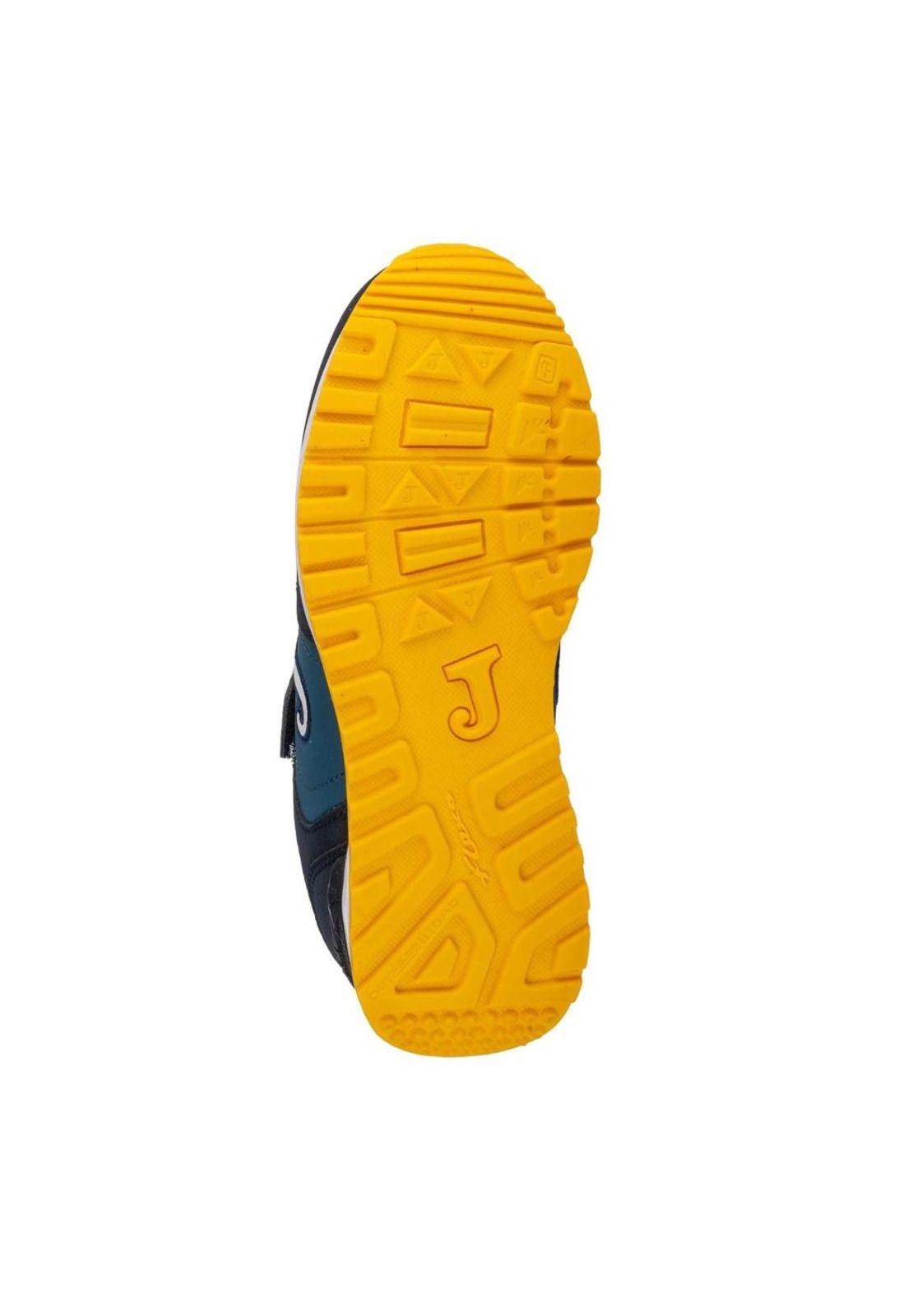 Zapatilla Kids Tornado Azul Petroleo Joma-3