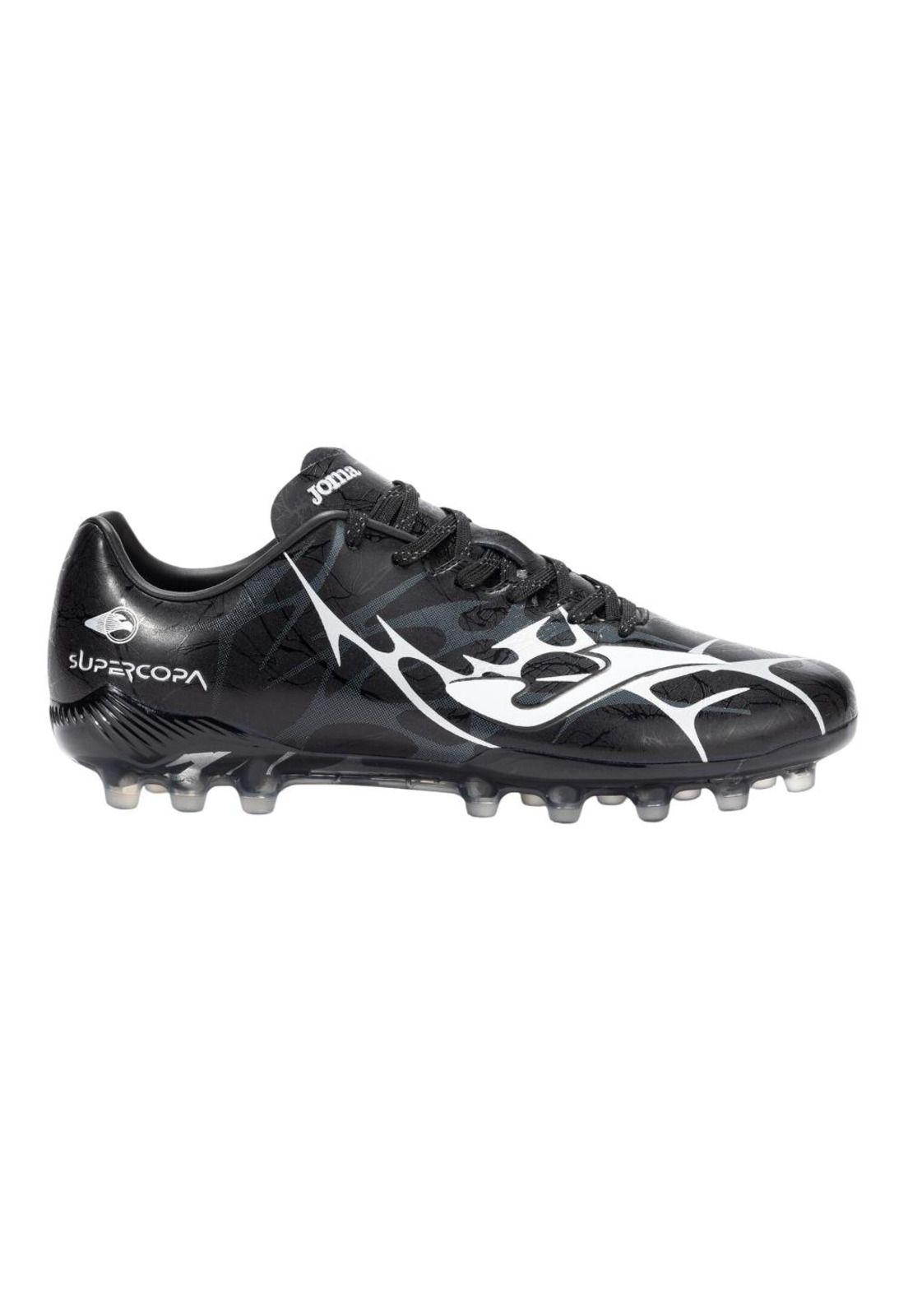 Zapatilla Fútbol AG Hombre Supercopa Negro Joma-0