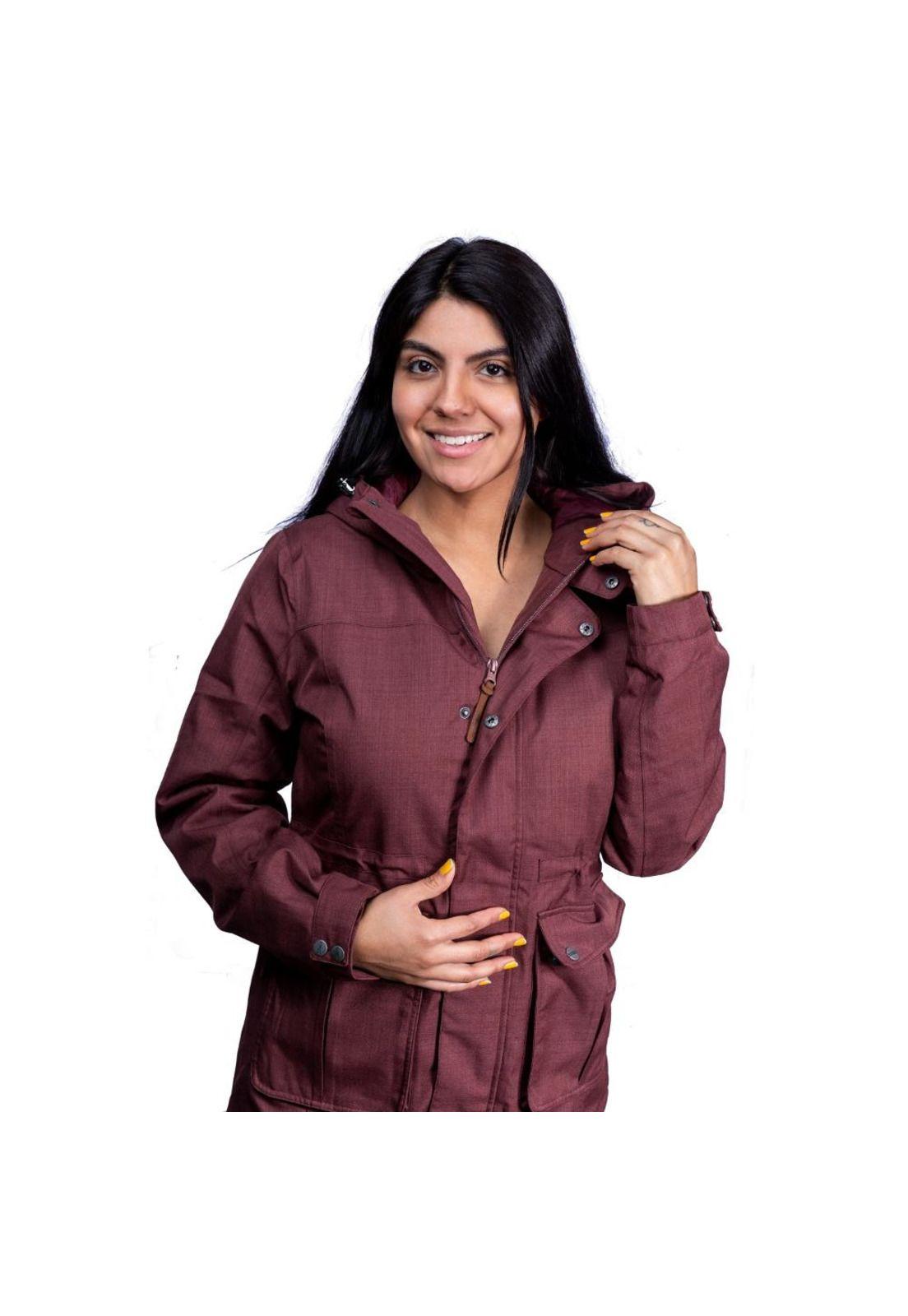 Chaqueta Mujer Andorra Therm Ladrillo Aparso-3