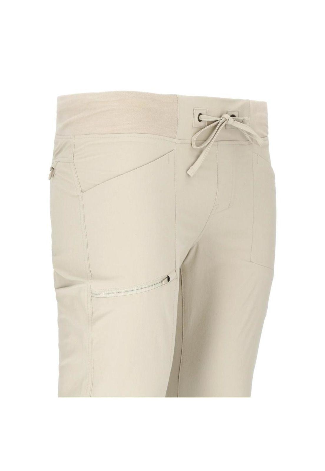 Pantalón Outdoor Mujer Kanya Beige Doite-3