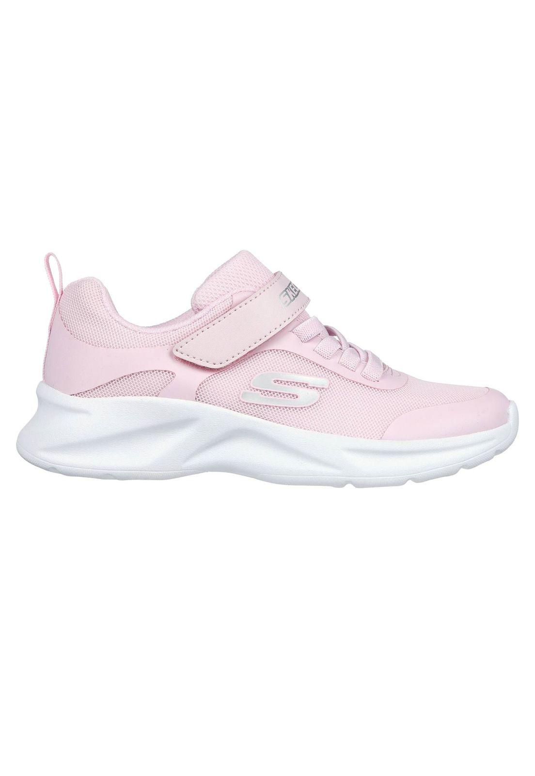 Zapatilla Kids Dynamatic Rosa Skechers-1