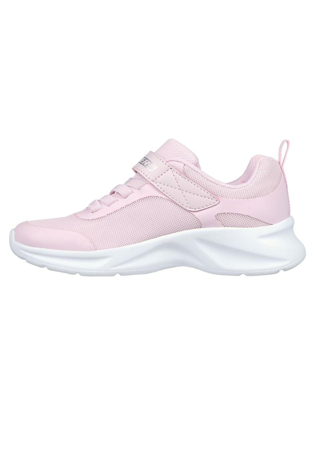 Zapatilla Kids Dynamatic Rosa Skechers-2