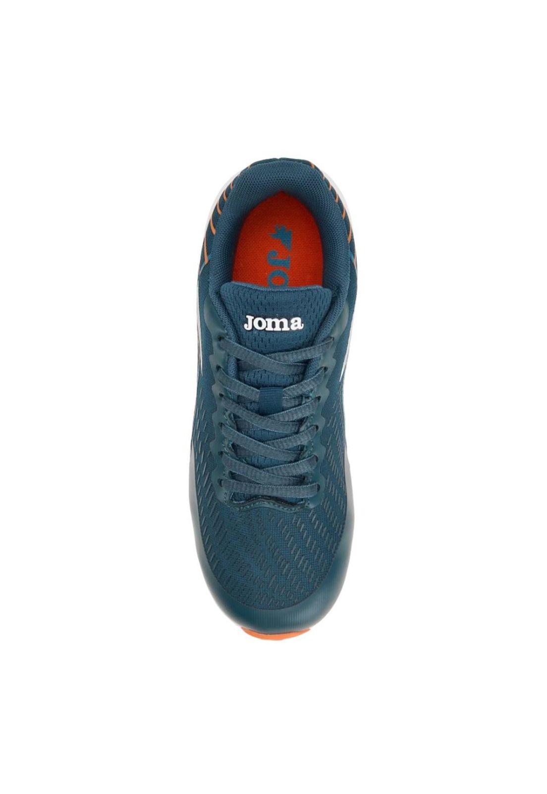 Zapatilla Running Kids Super Cross Azul Marino Blanco Joma-2