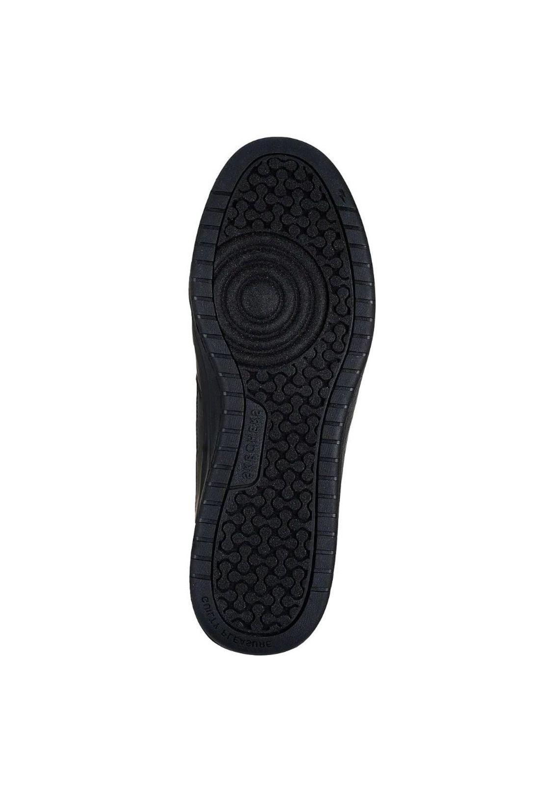 Zapatilla Escolar Kids Tiebreak Low Negro Skechers-3