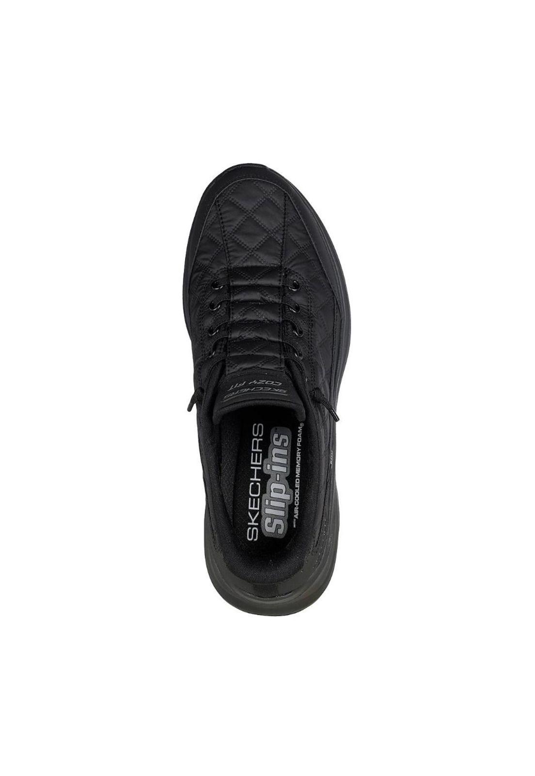 Zapatilla Slip-in Hombre Contour Foam Negro Skechers-2