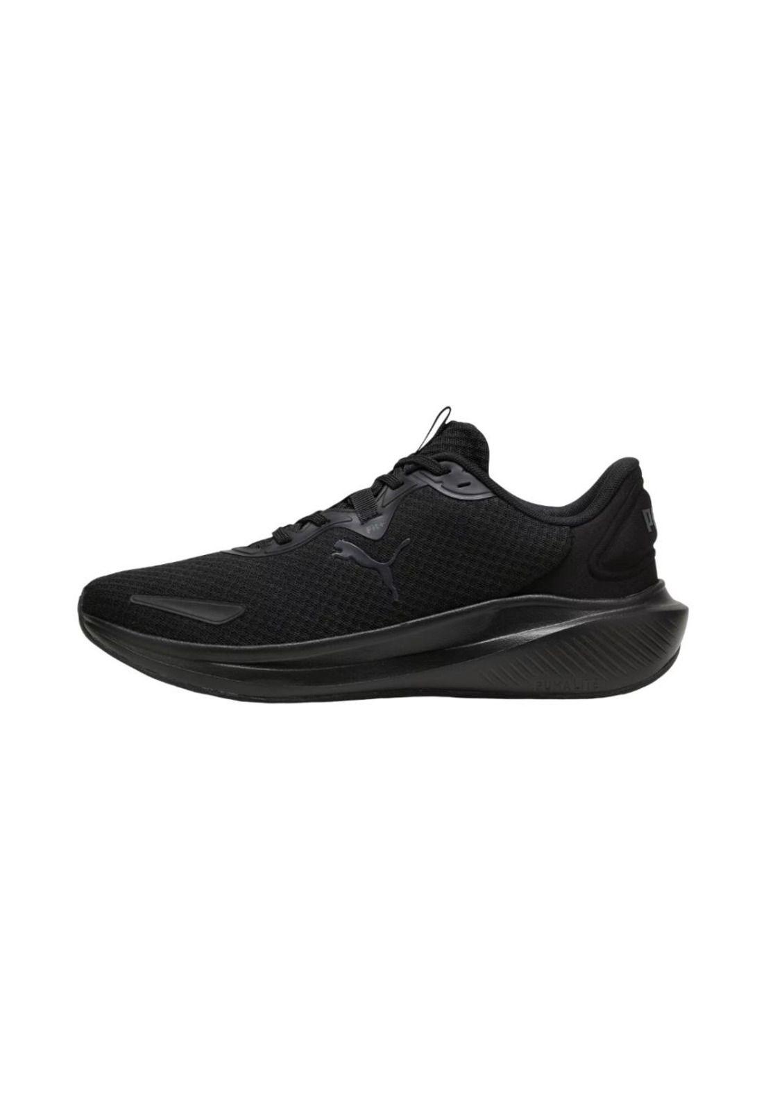 Zapatilla Running Hombre Skyrocket Negro Puma-0