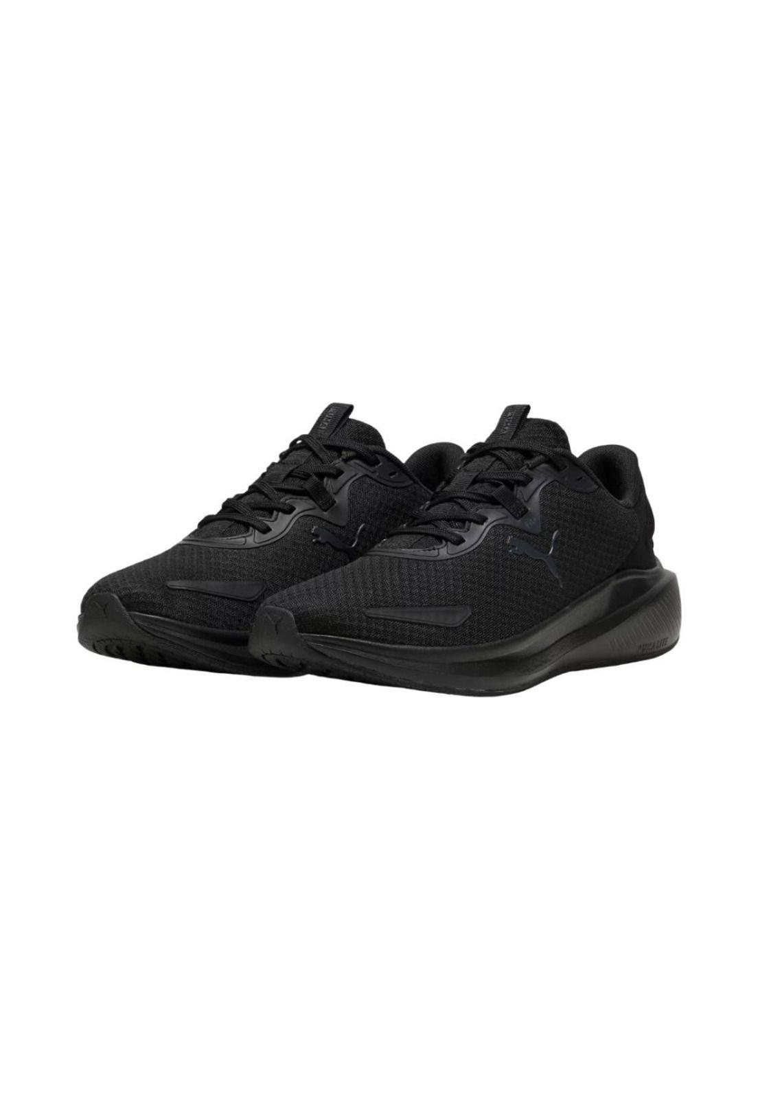 Zapatilla Running Hombre Skyrocket Negro Puma-1