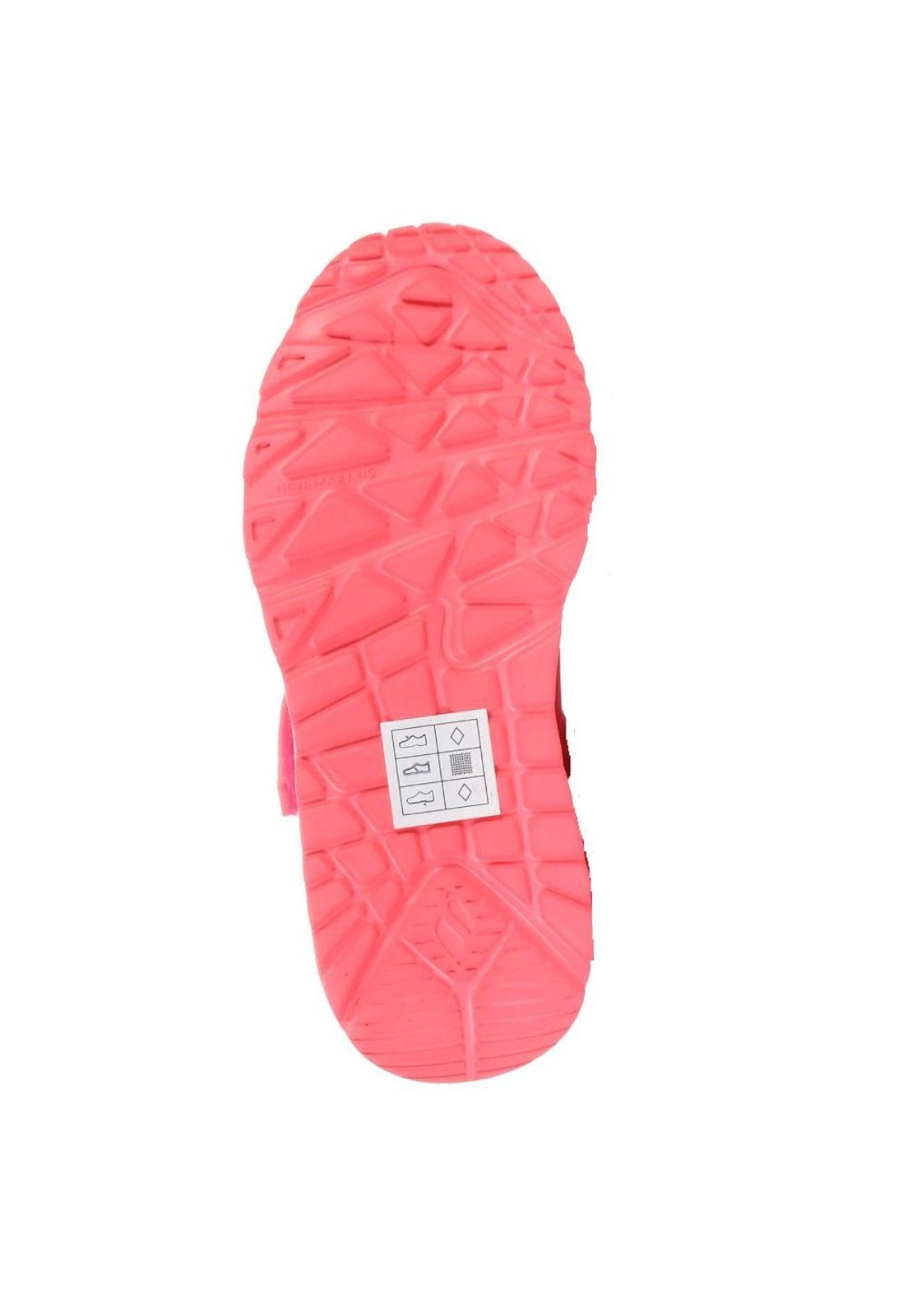 Zapatilla  Mujer Uno Lite Rosa Skechers-3