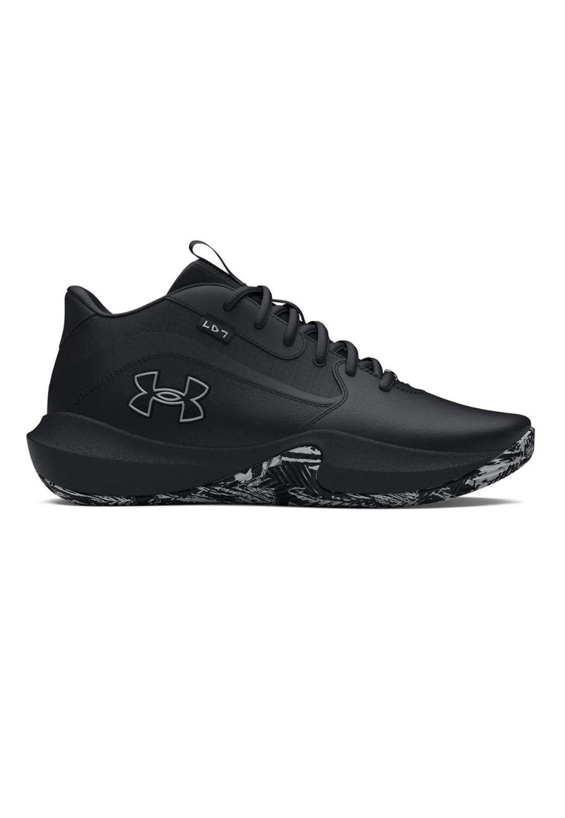 Zapatilla Basquetbol Hombre Lockdown 7 Negro Under Armour-0