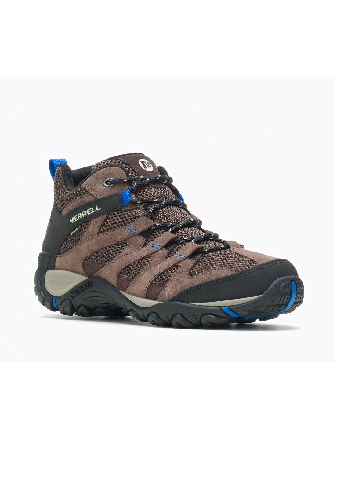Botín Impermeable Hombre Alverstone Mid Merrell-5
