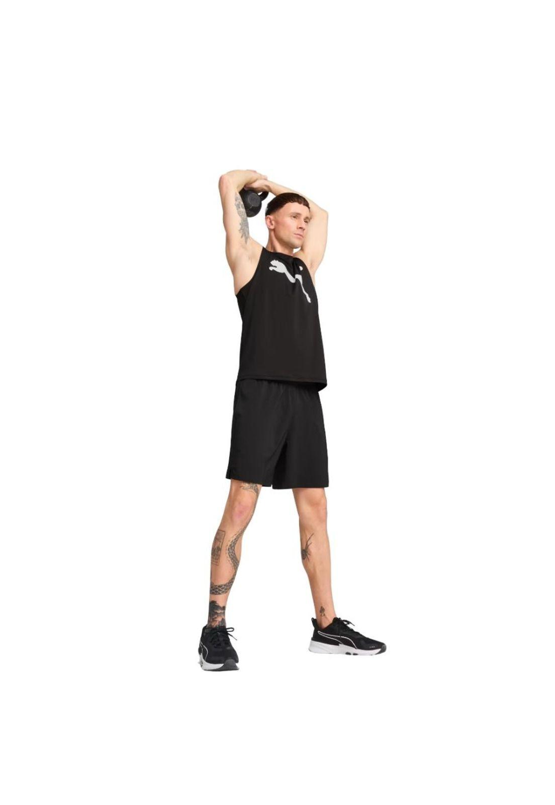 Short Hombre Essentials 17cm Negro Puma-2