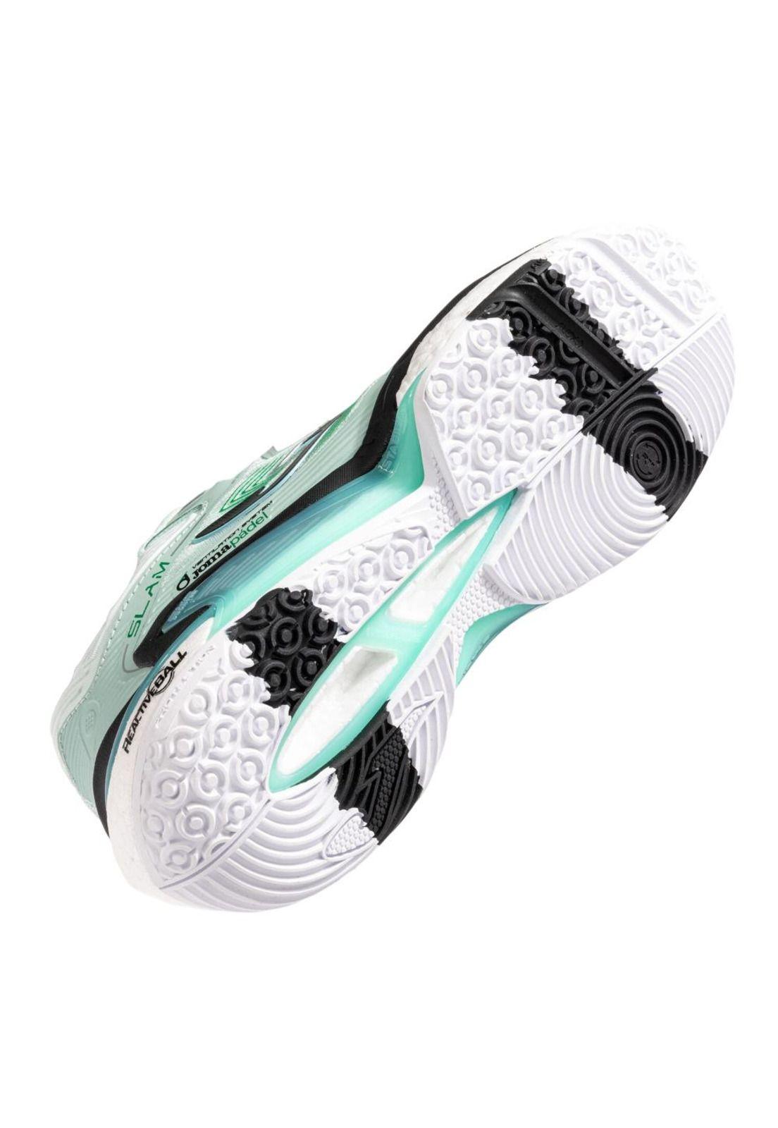 Zapatilla Pádel Mujer Slam 25 Turquesa Joma-3