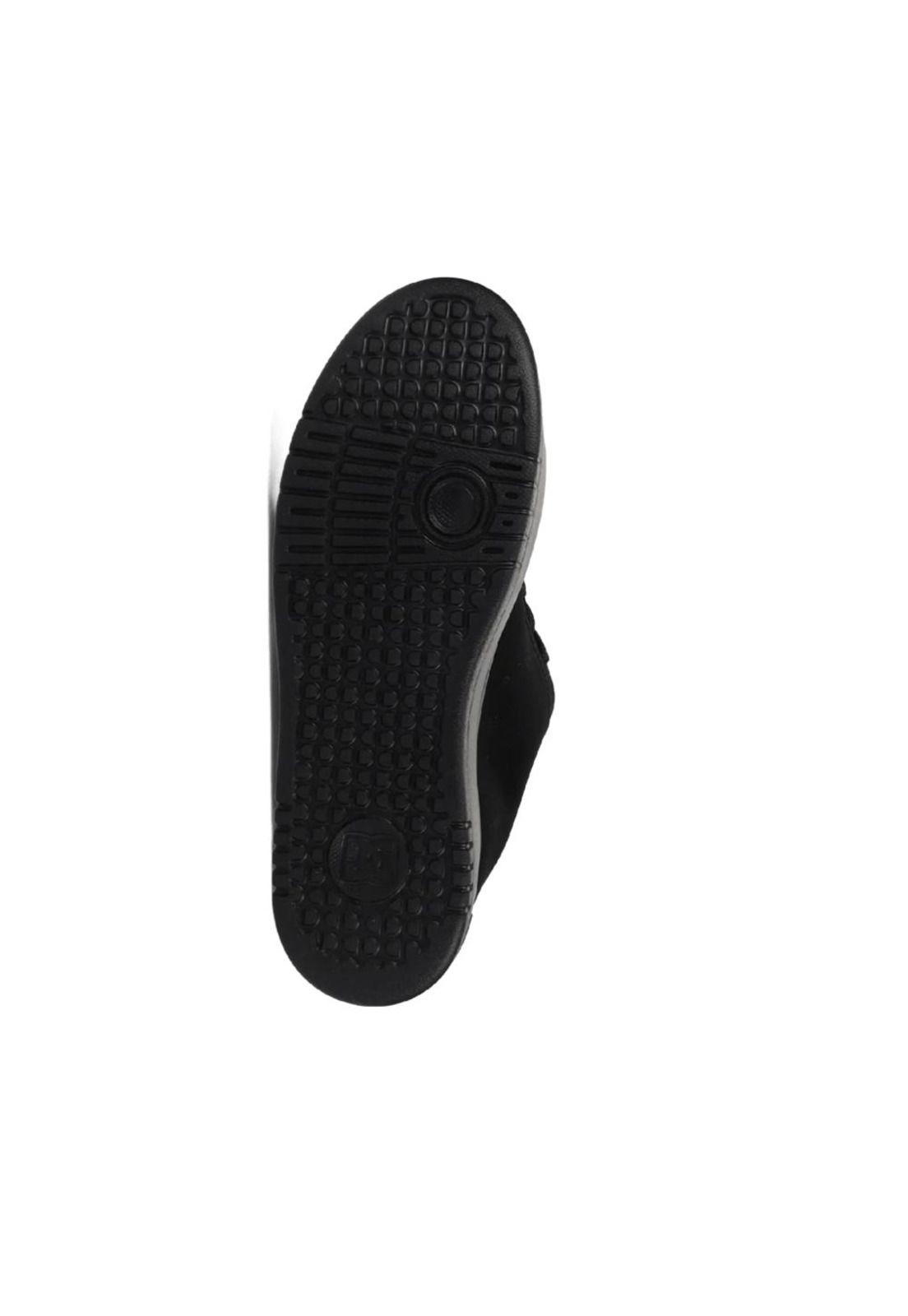 Zapatilla Urbana Mujer Court Graffik Plataform Negro DC-3