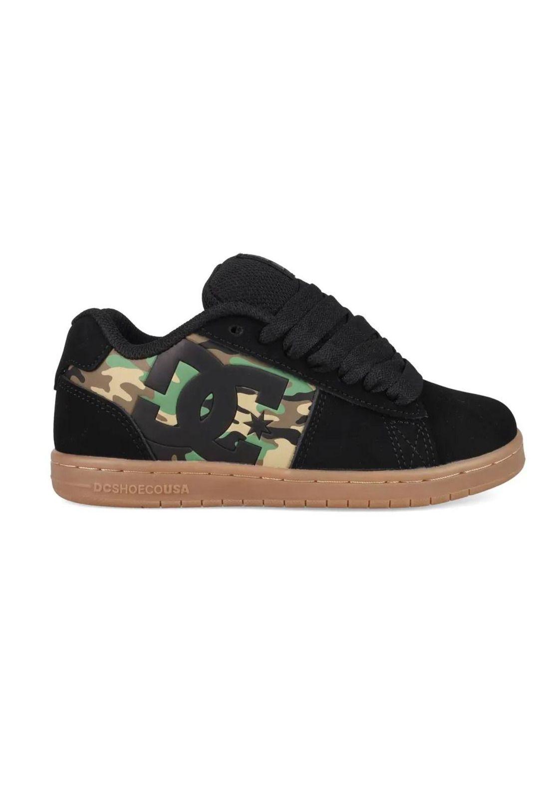Zapatilla Kids Gaveler 2.0 Negro Camo DC-0