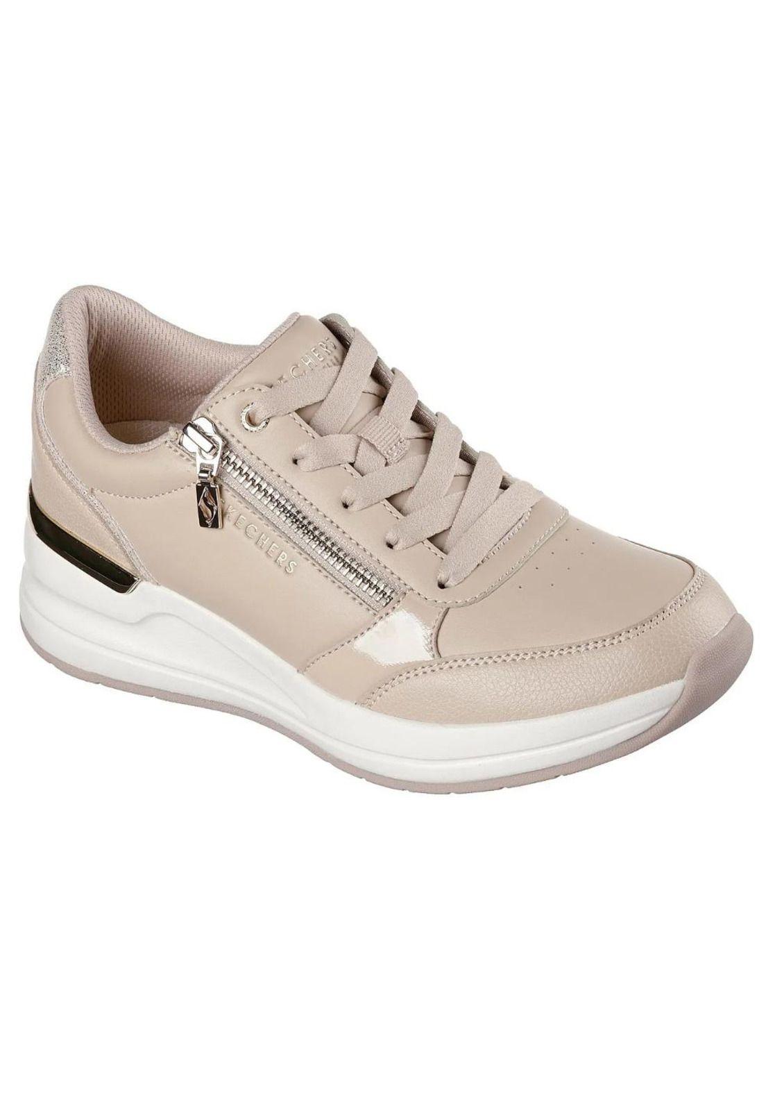 Zapatilla Mujer Billion 2 Beige  Skechers-1