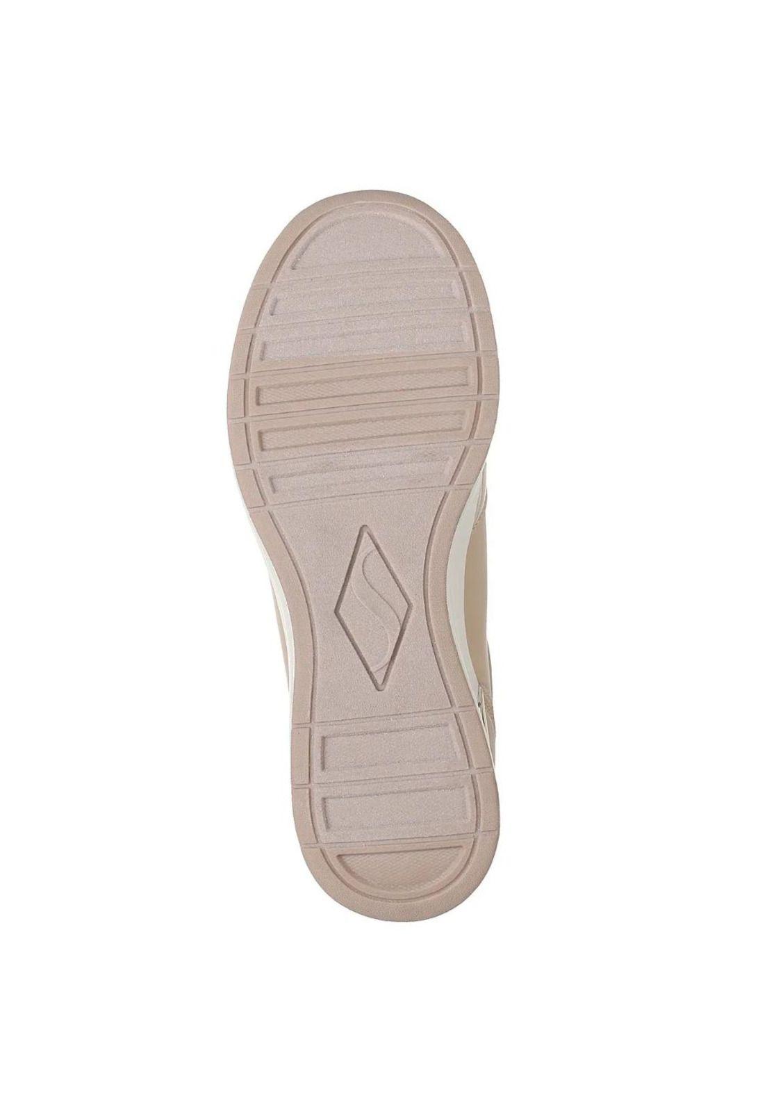 Zapatilla Mujer Billion 2 Beige  Skechers-3