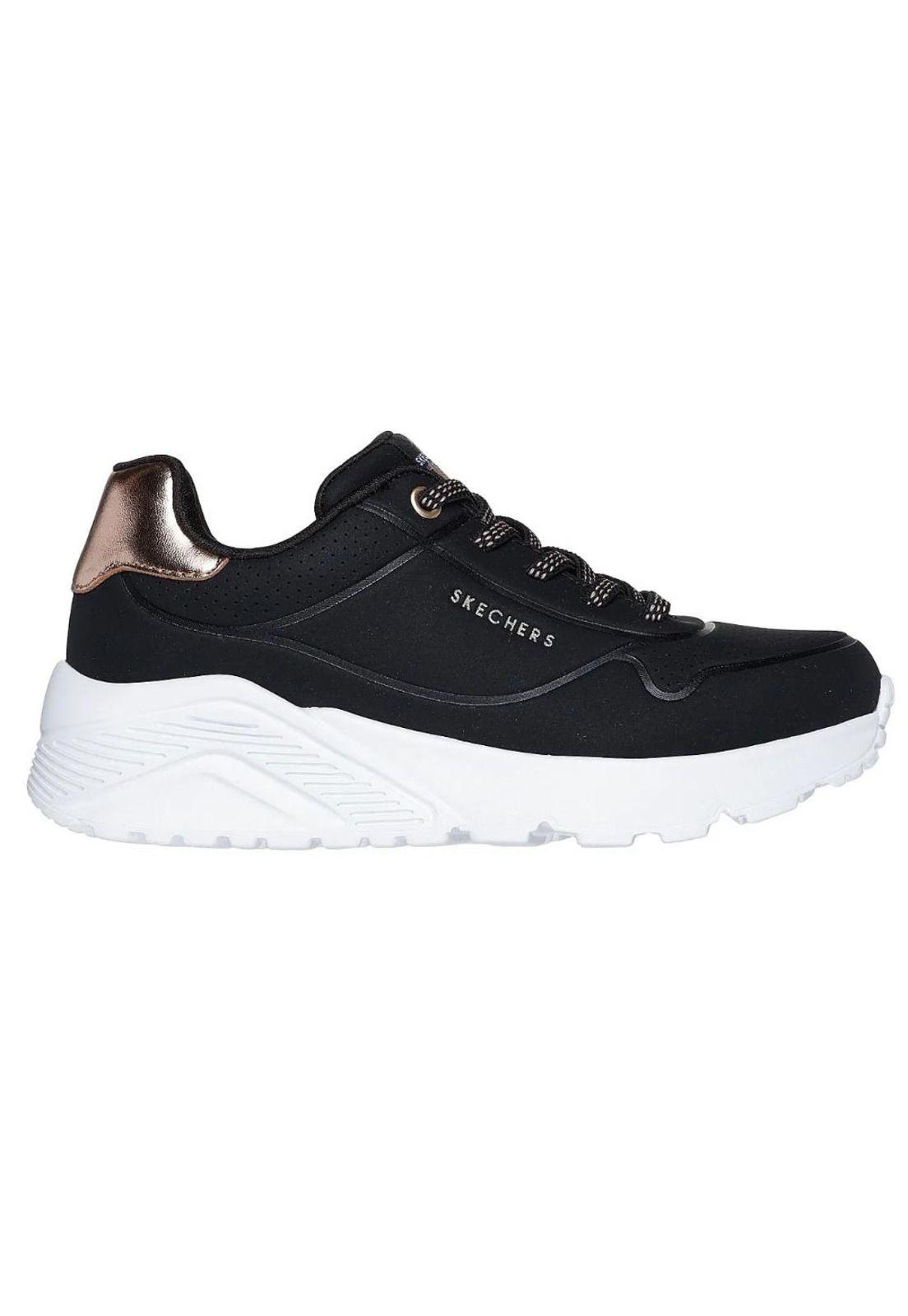 Zapatilla Kids Uno Lite Negro Skechers-0