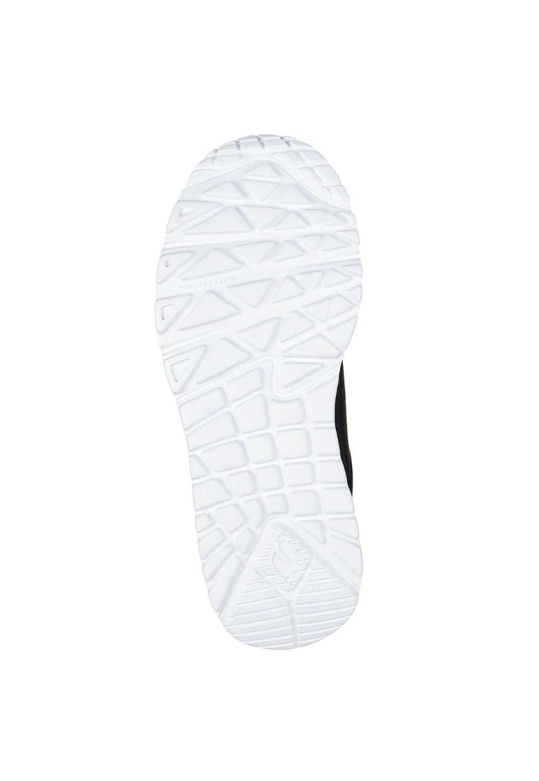 Zapatilla Kids Uno Lite Negro Skechers-3