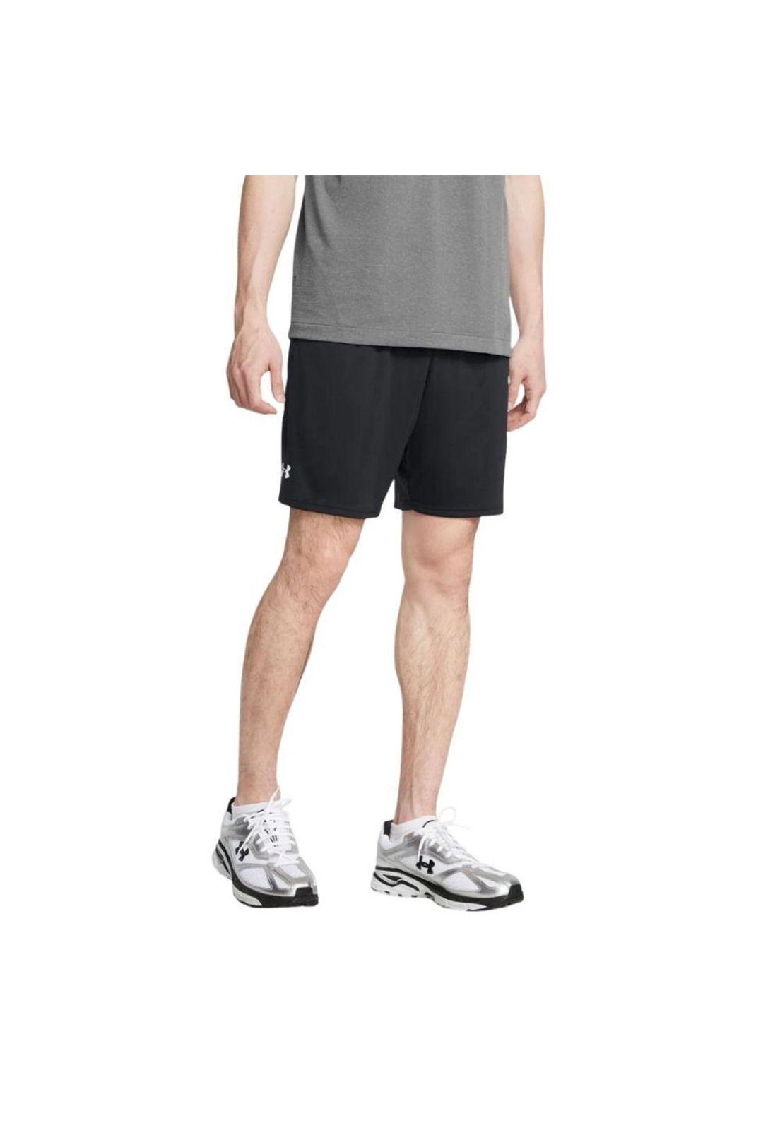 Short Deportivo Hombre Tech 7" Negro Under Armour-2