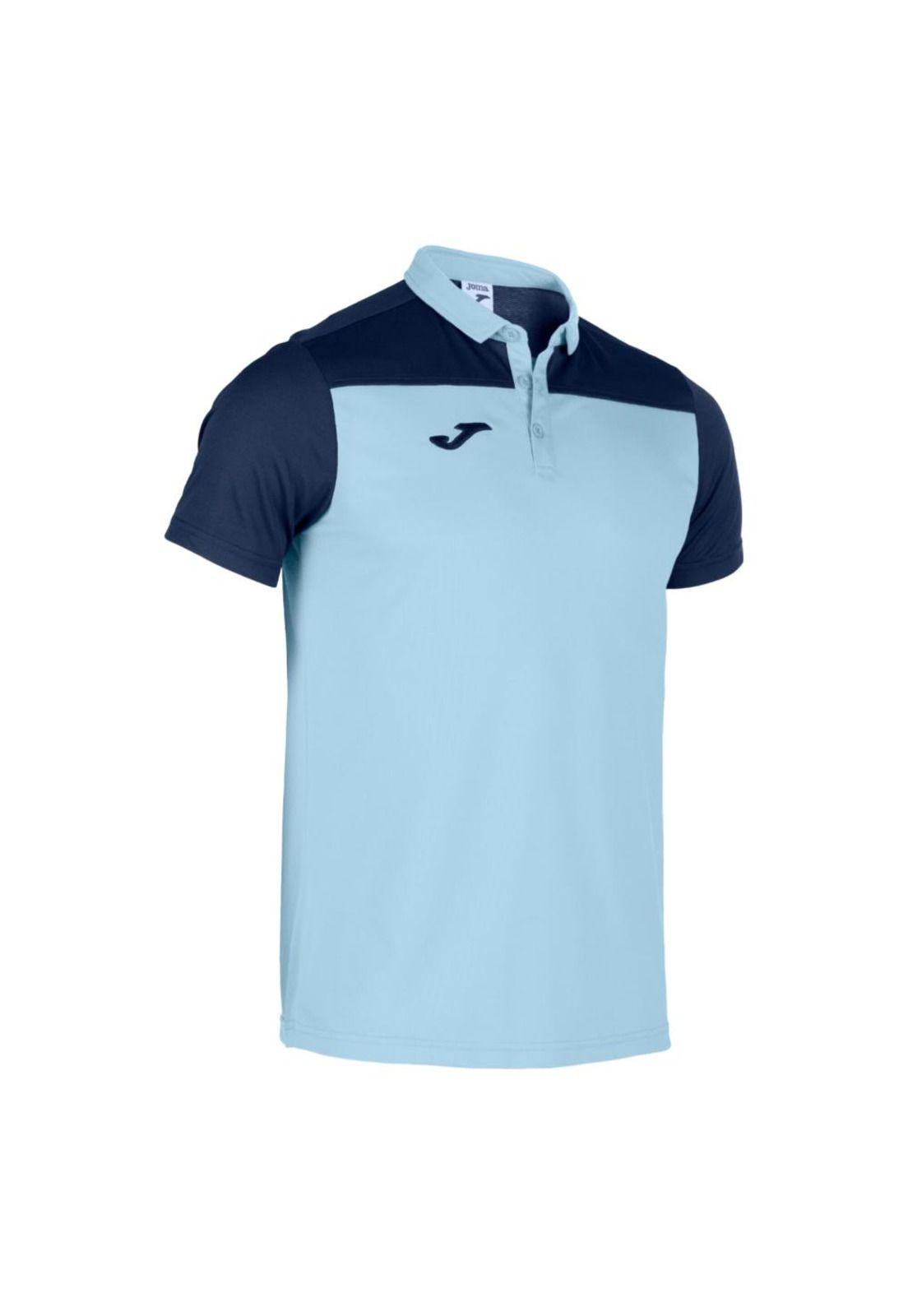 Polera Polo Hombre Hobby II Azul Navy Joma-0