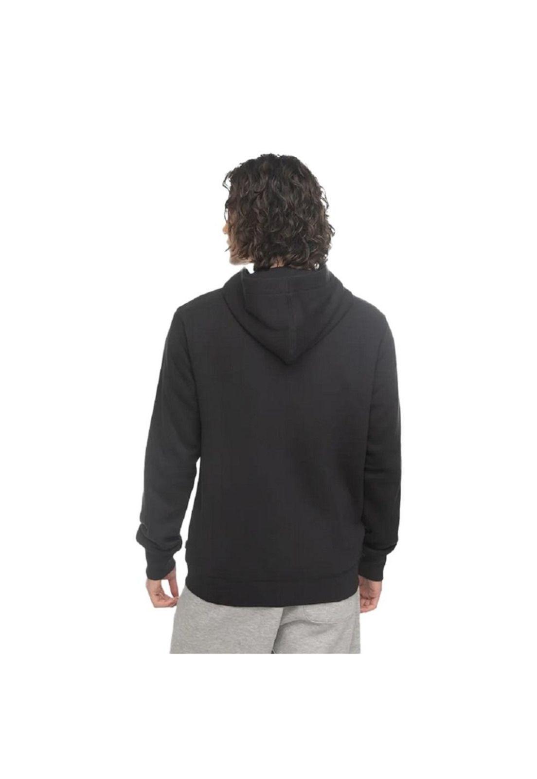 Polerón Hoodie Core Full Zip Negro Converse-2