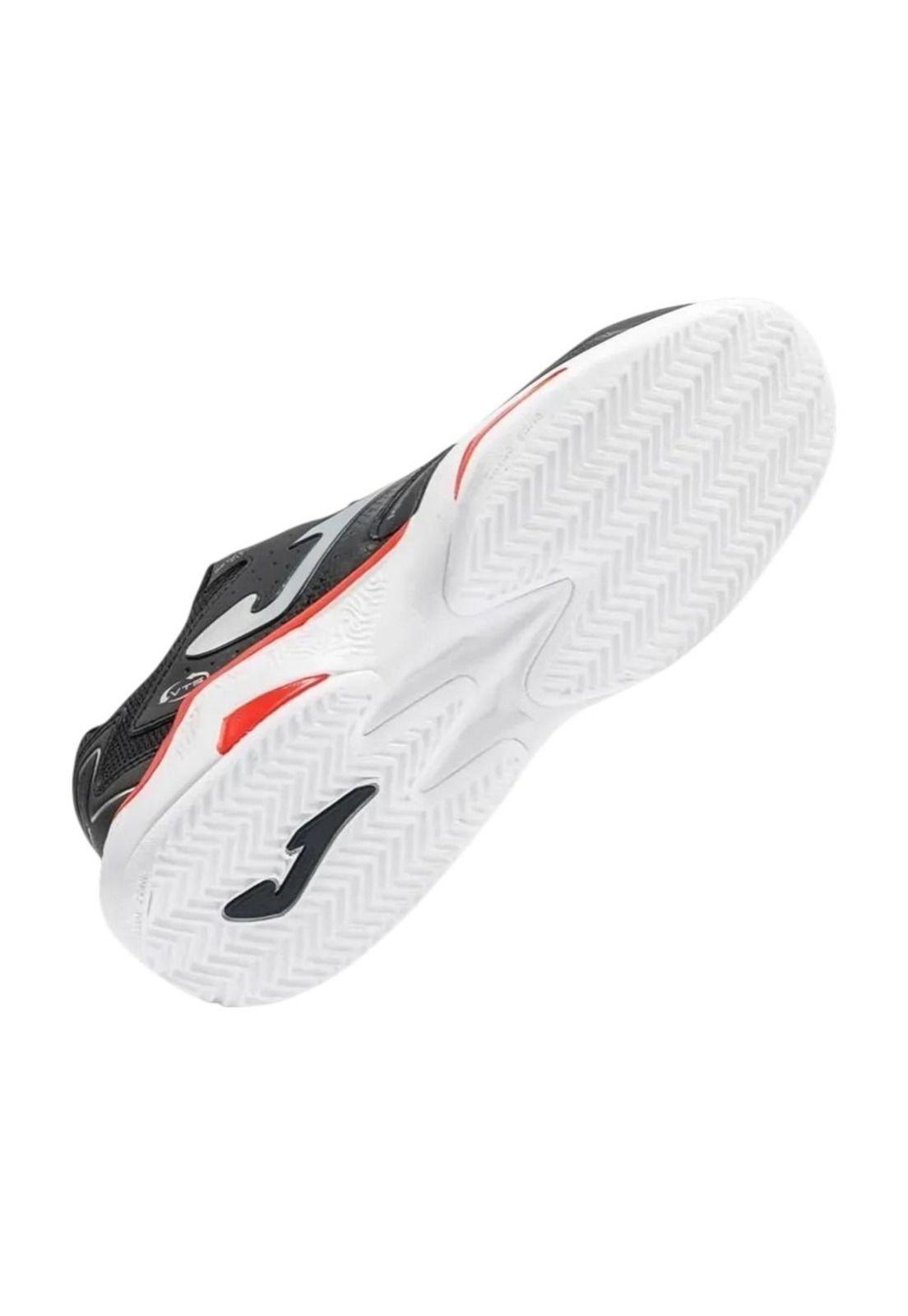 Zapatilla Pádel Hombre Master 1000 Negro Rojo Joma-3