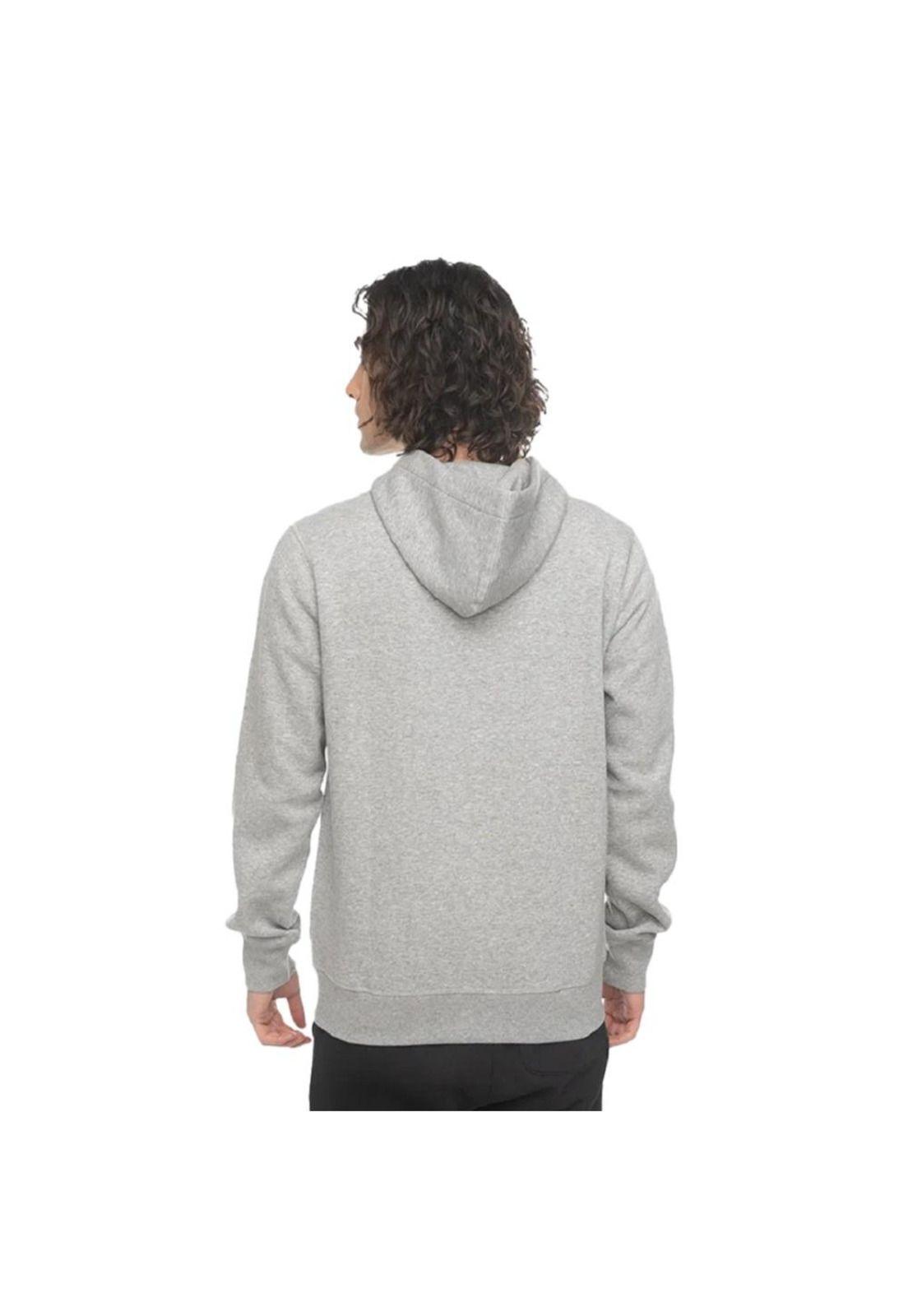 Polerón Hoodie Core Full Zip Gris Converse-1