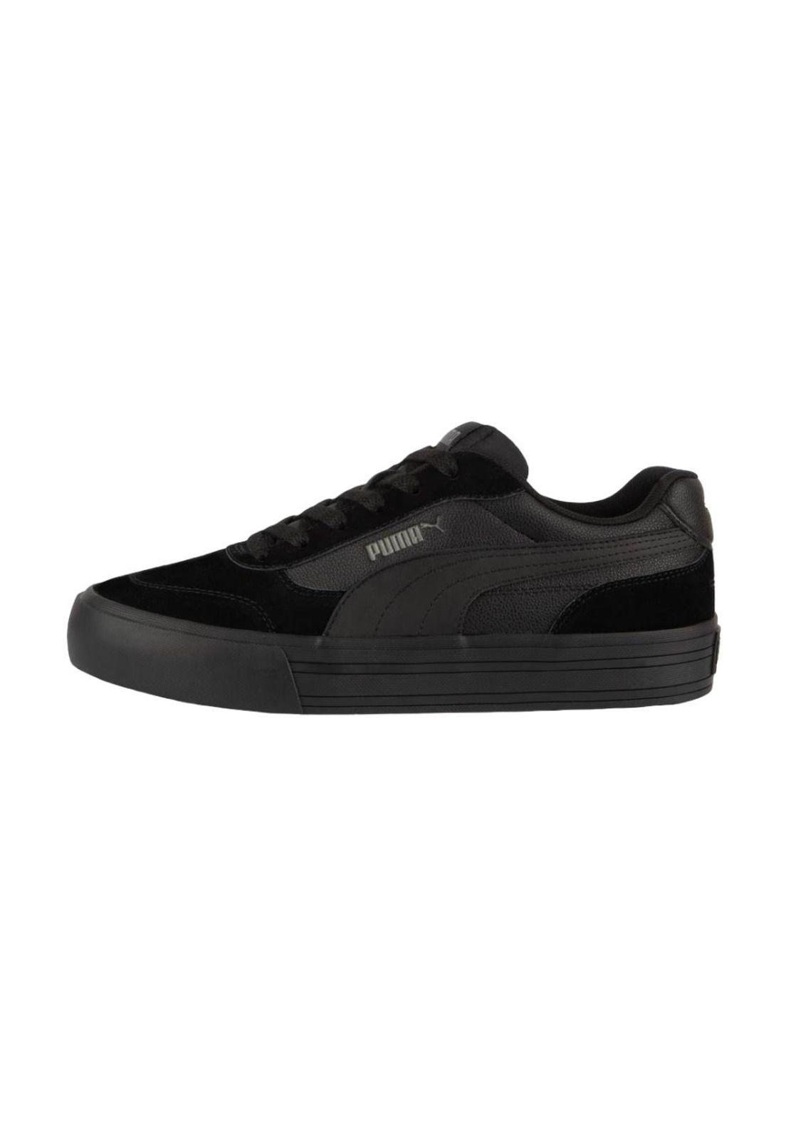 Zapatilla Hombre Court Classic Vulc Negro Puma-0