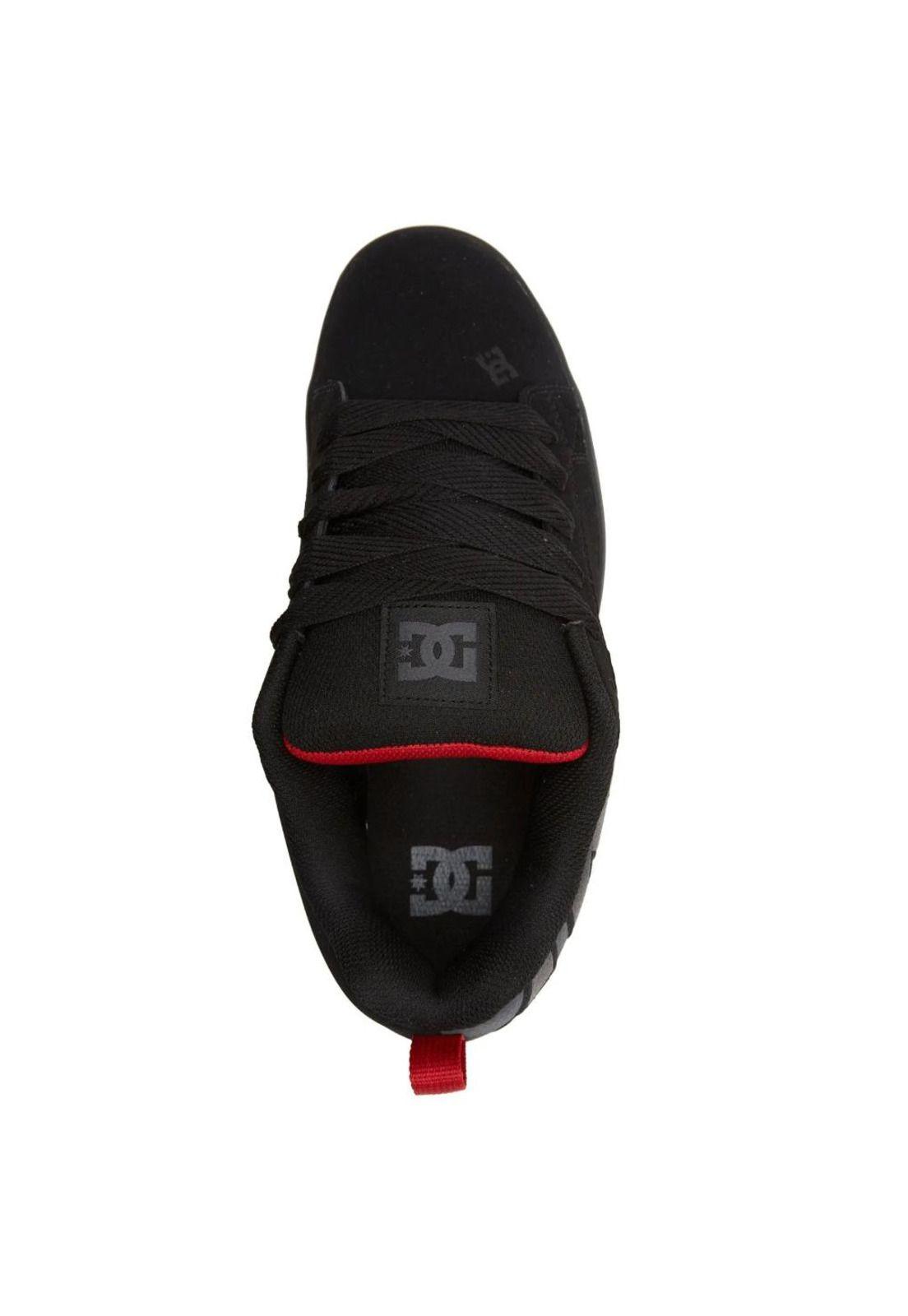 Zapatilla Hombre Court Graffik Negro DC-2