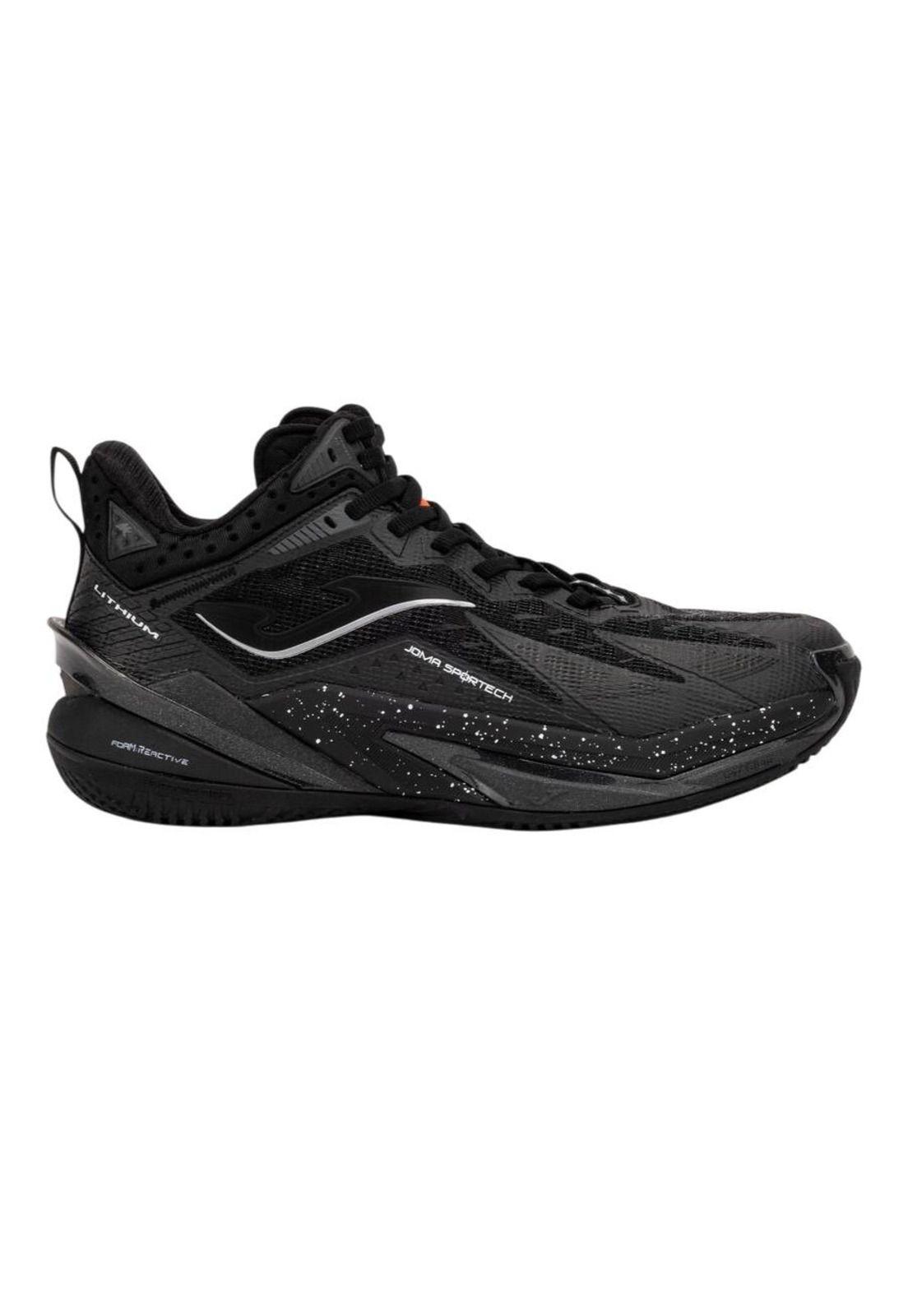 Zapatilla Básquetbol Hombre Lithium Negro Joma-0