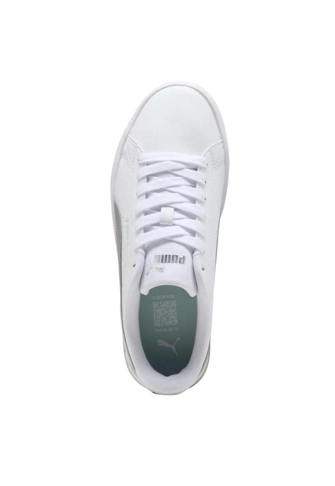 Zapatilla Mujer Jada Classics Aqua Blanco Puma-2