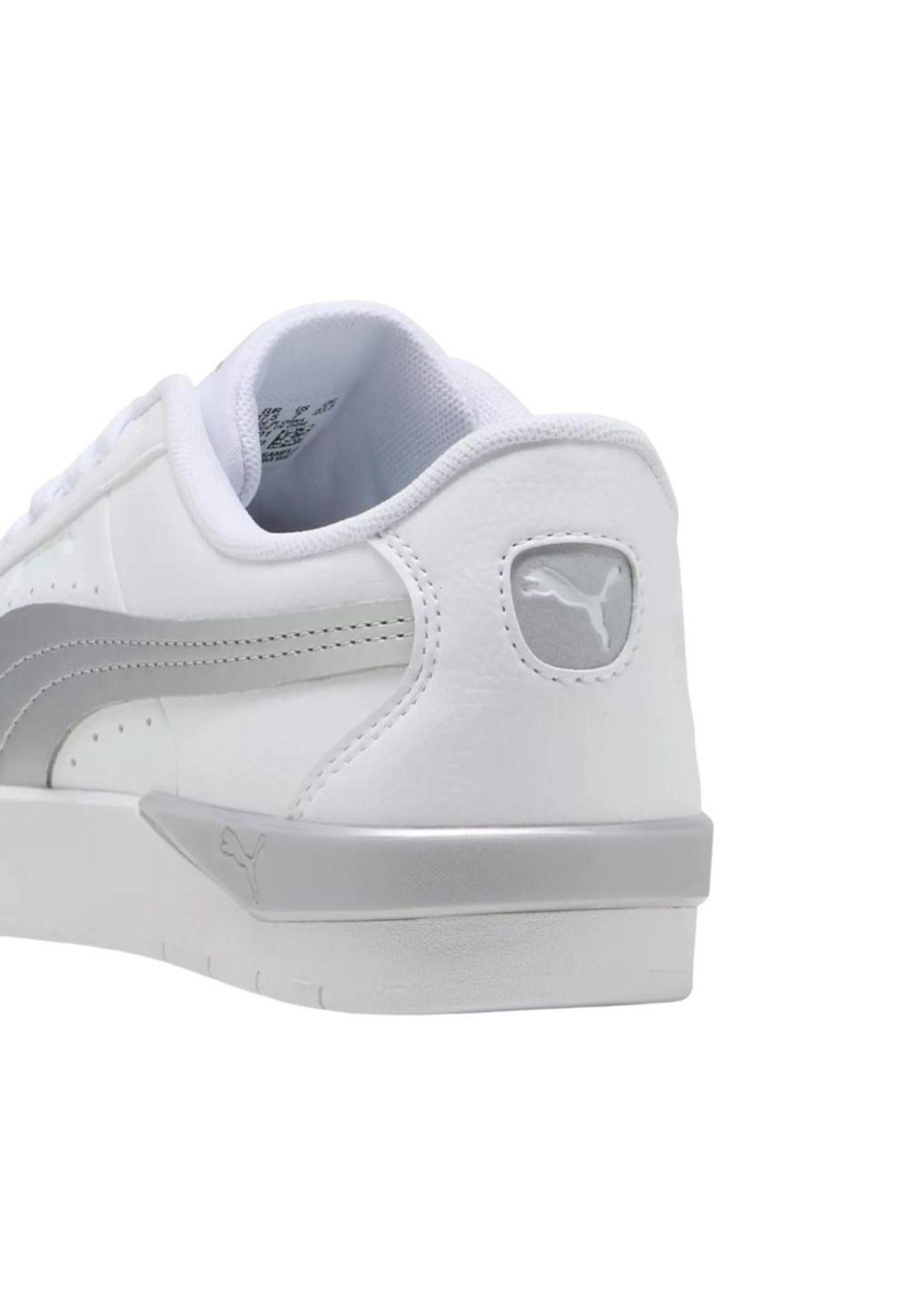 Zapatilla Mujer Jada Classics Aqua Blanco Puma-3